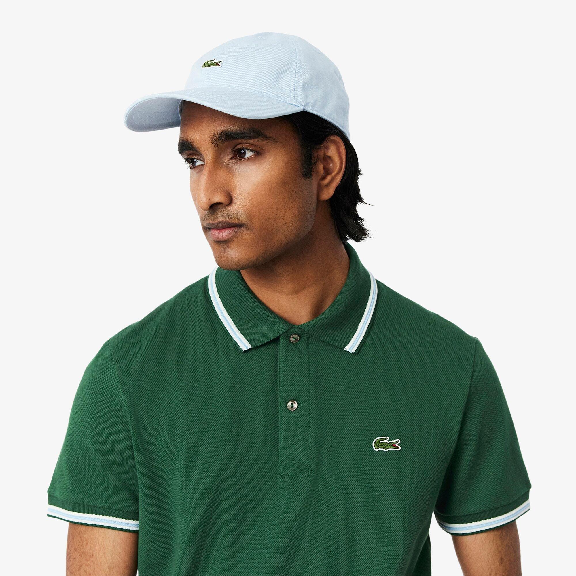 Green 132 - Lacoste - Men's Tipped Short-Sleeve Polo Shirt - 2