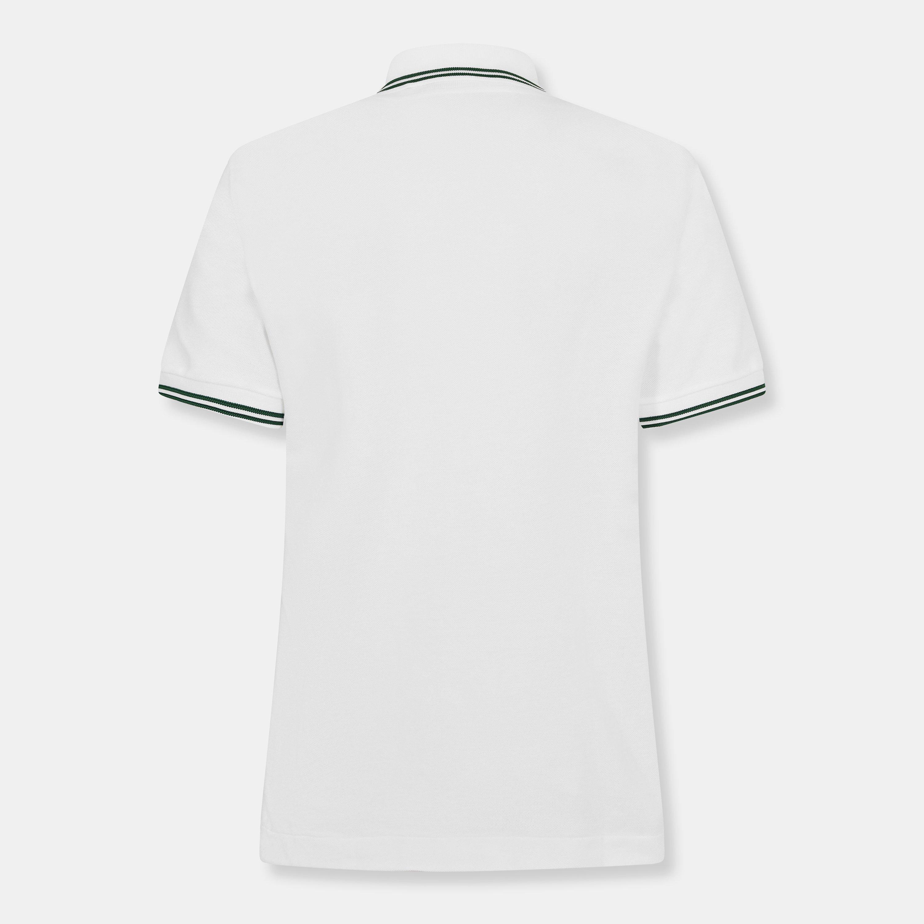 Weiß 001 - Lacoste - Men's Tipped Short-Sleeve Polo Shirt - 2