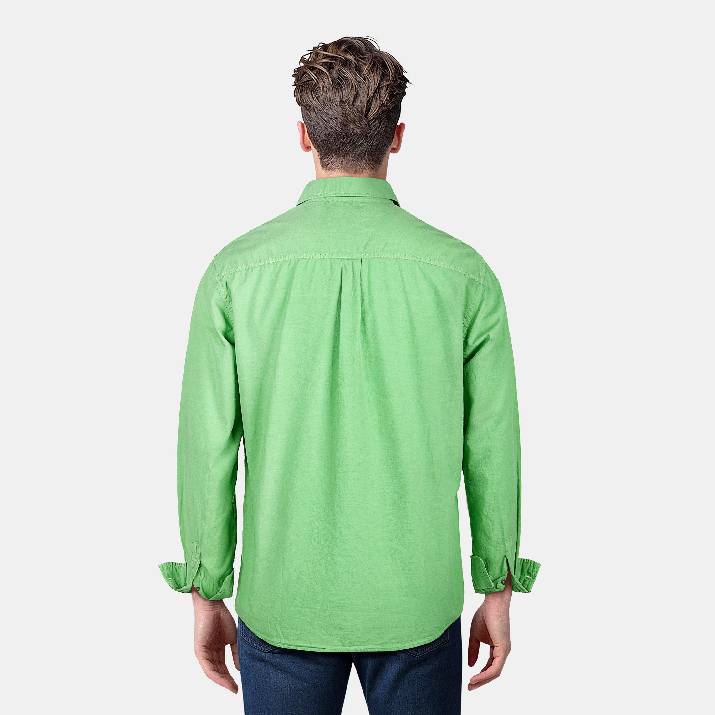 Mollys/Sunbeam - Lyle and Scott - Men's Long-Sleeve Plain Shirt - 4