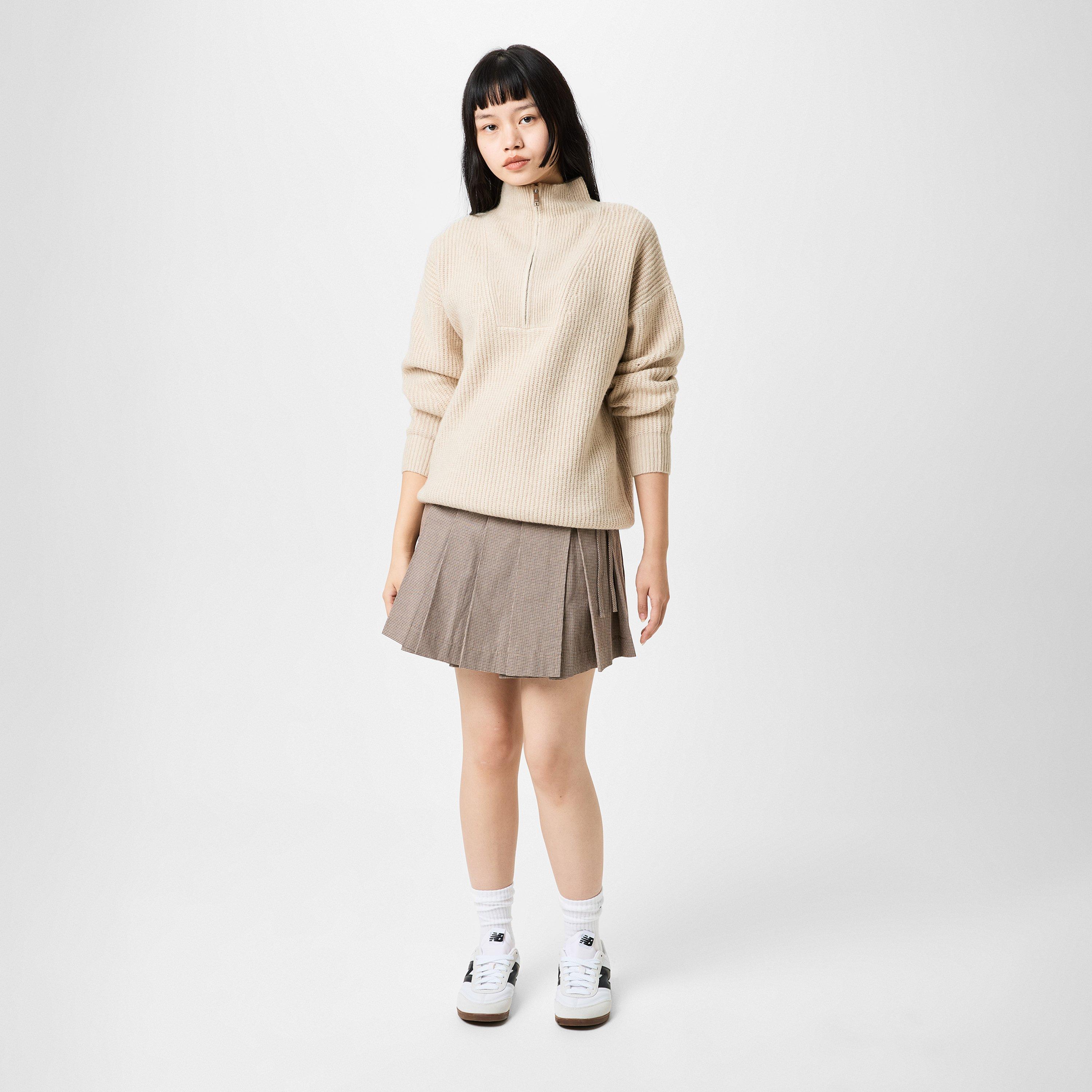 Micro Check - Jack Wills - Pleated Mini Skirt - 4