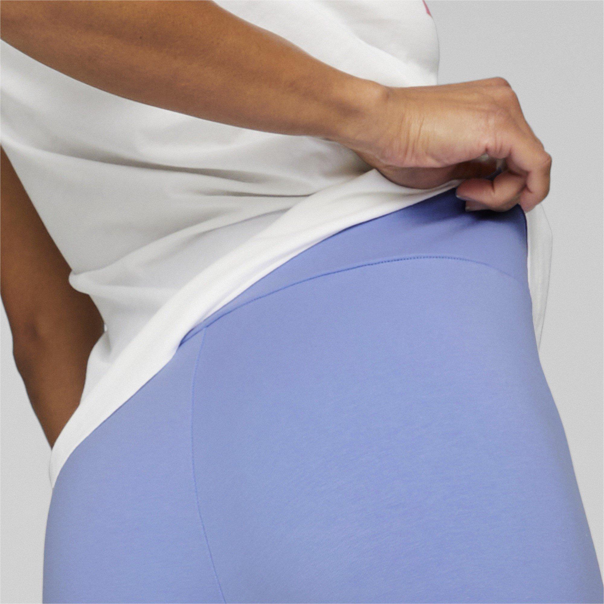 Lavendar Pop - Puma - Classics Womens Shorts Leggings - 3