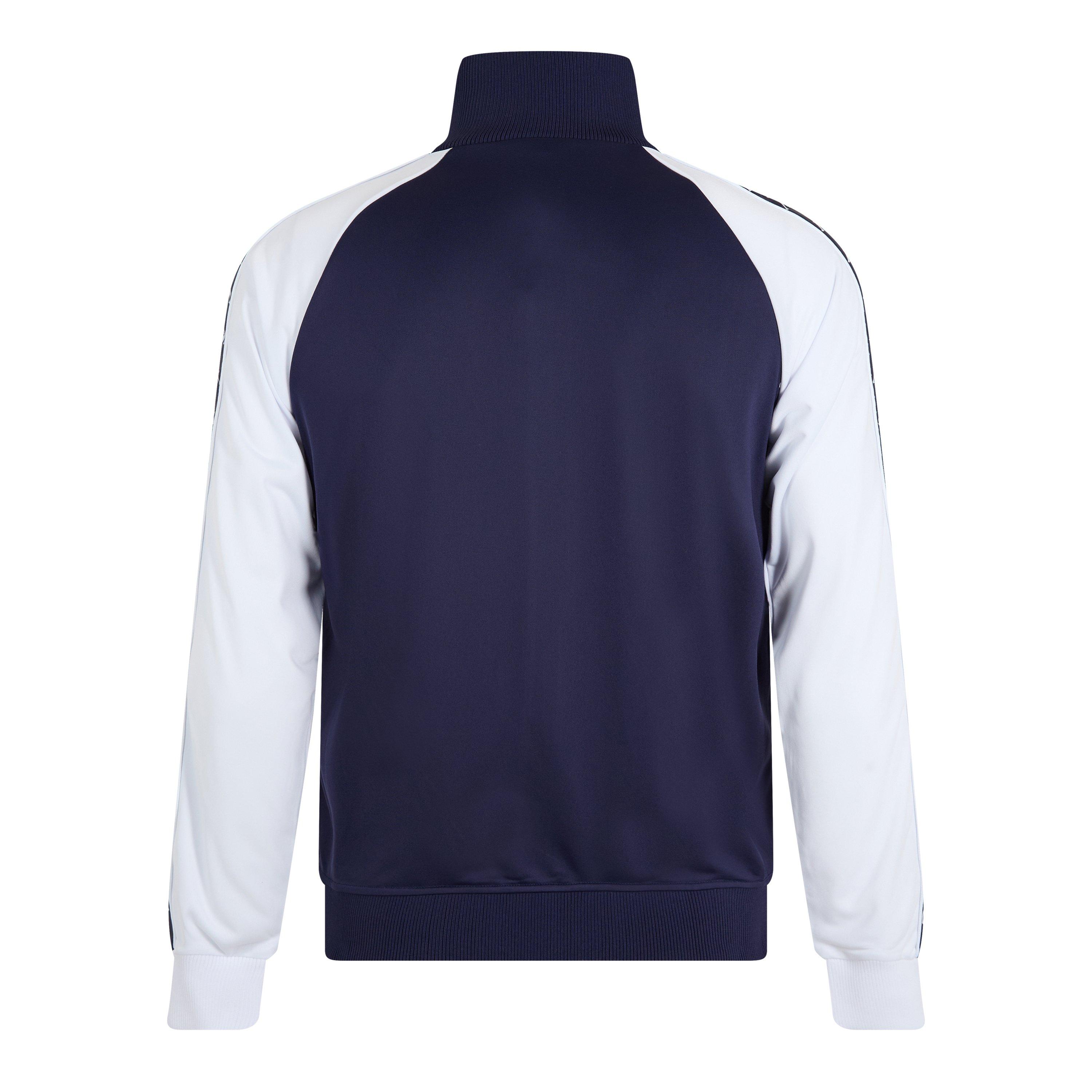 Marineblau/Weiß - Kappa - Uriah Tracksuit Top - 2