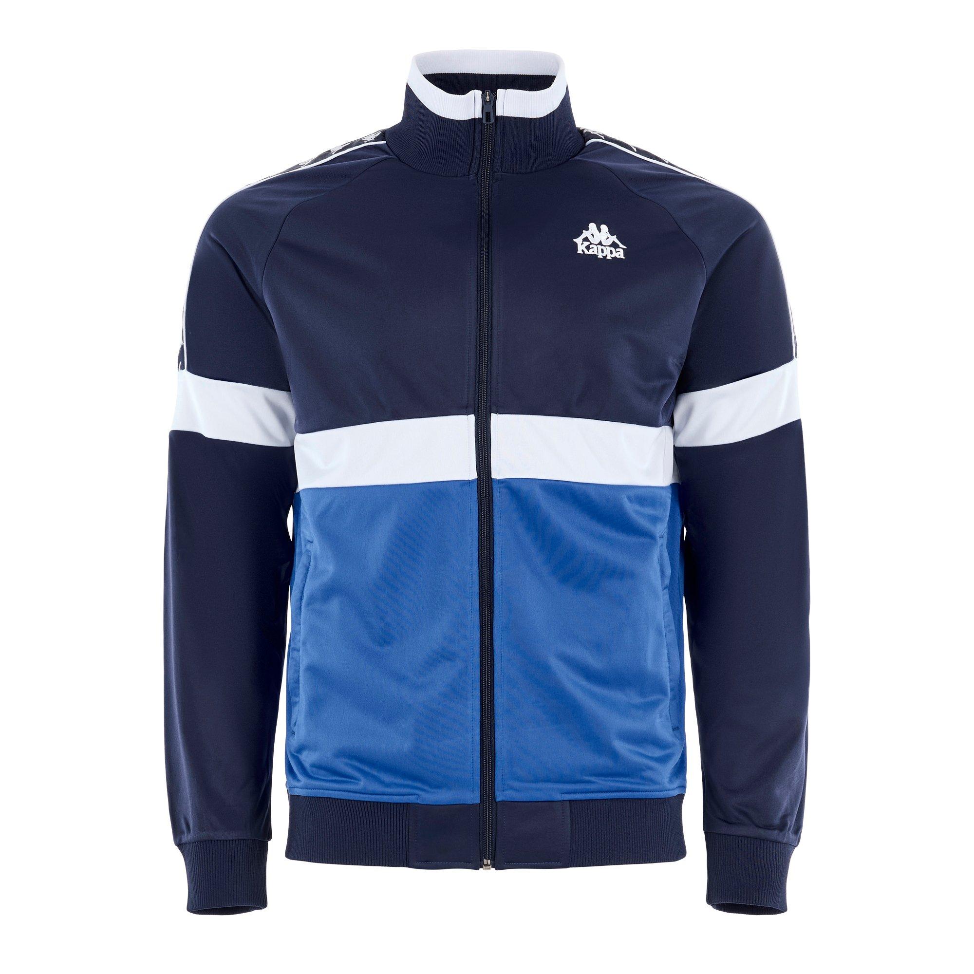 Navy/Royal - Kappa - Men's Unther Moisture Wicking Tracksuit Top - 1