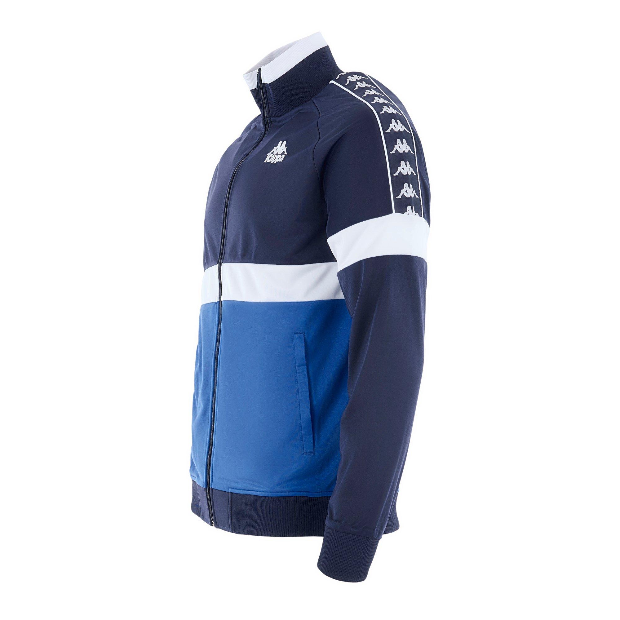 Navy/Royal - Kappa - Men's Unther Moisture Wicking Tracksuit Top - 3