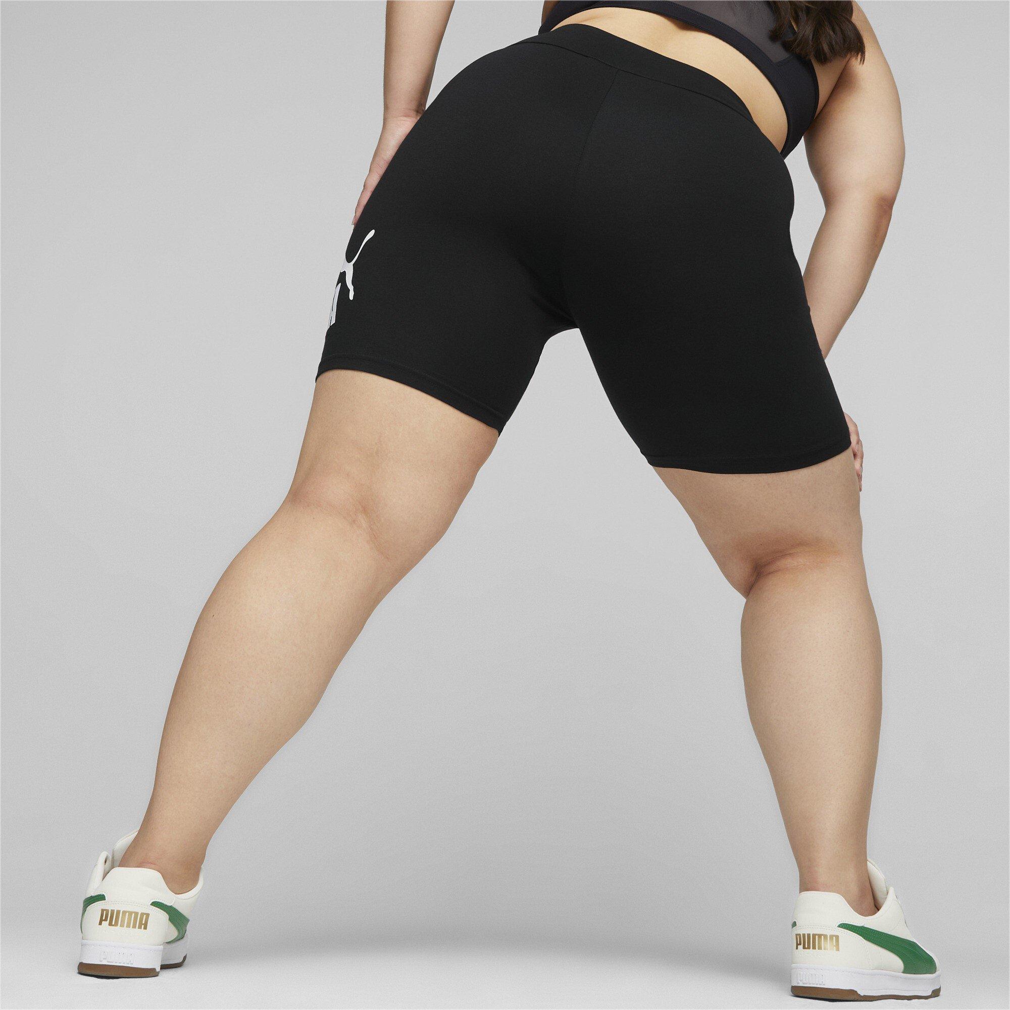 Puma Black - Puma - Essentials Logo Womens Short Leggings - 5