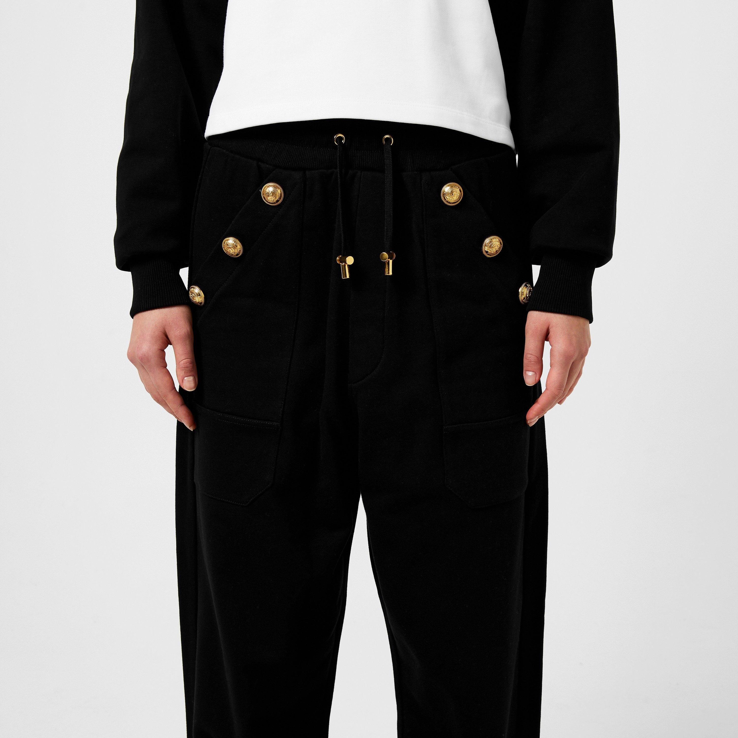 0PA NOIR - Balmain - Button Joggers - 4