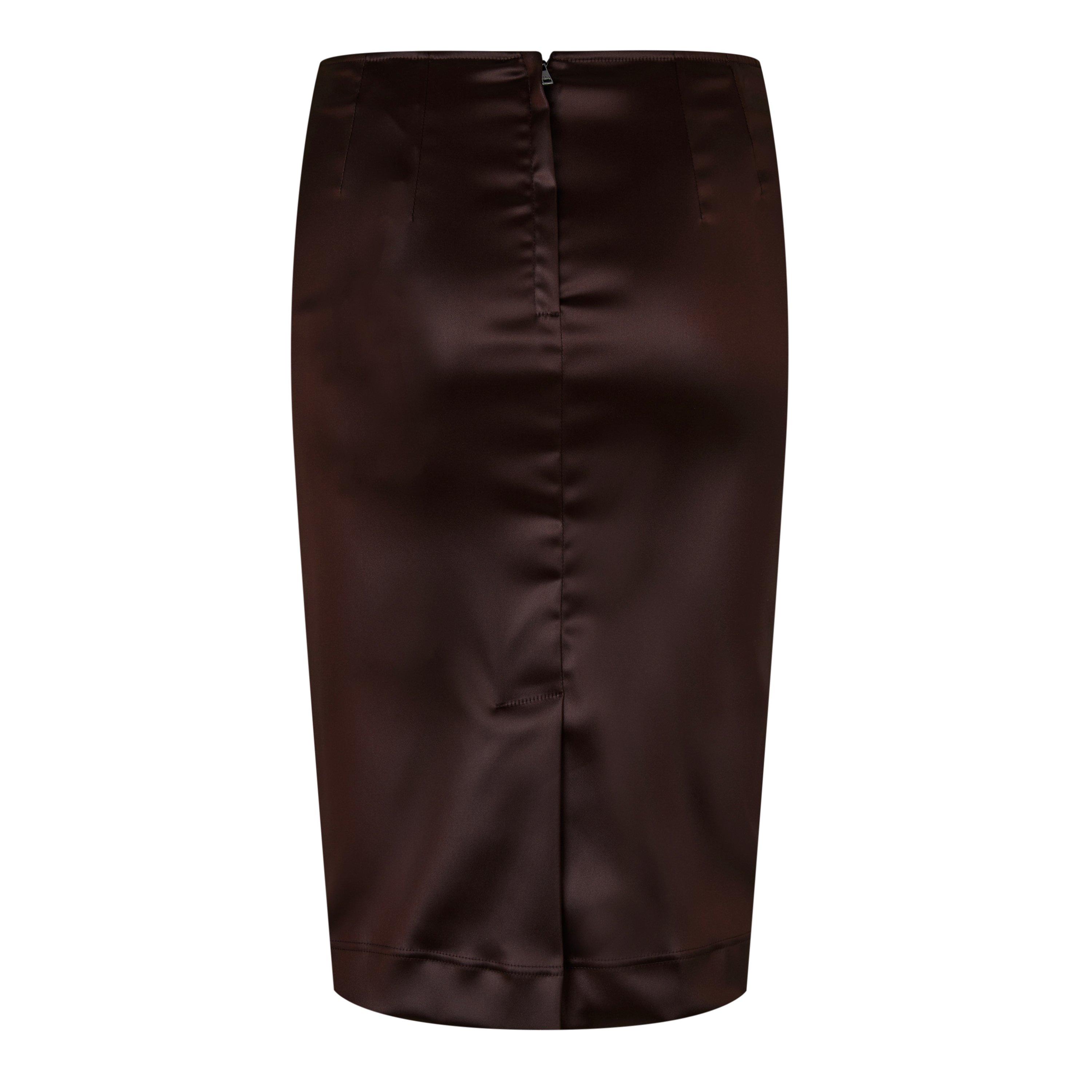 Brown - Dolce and Gabbana - Women's Midi Skirt - 5