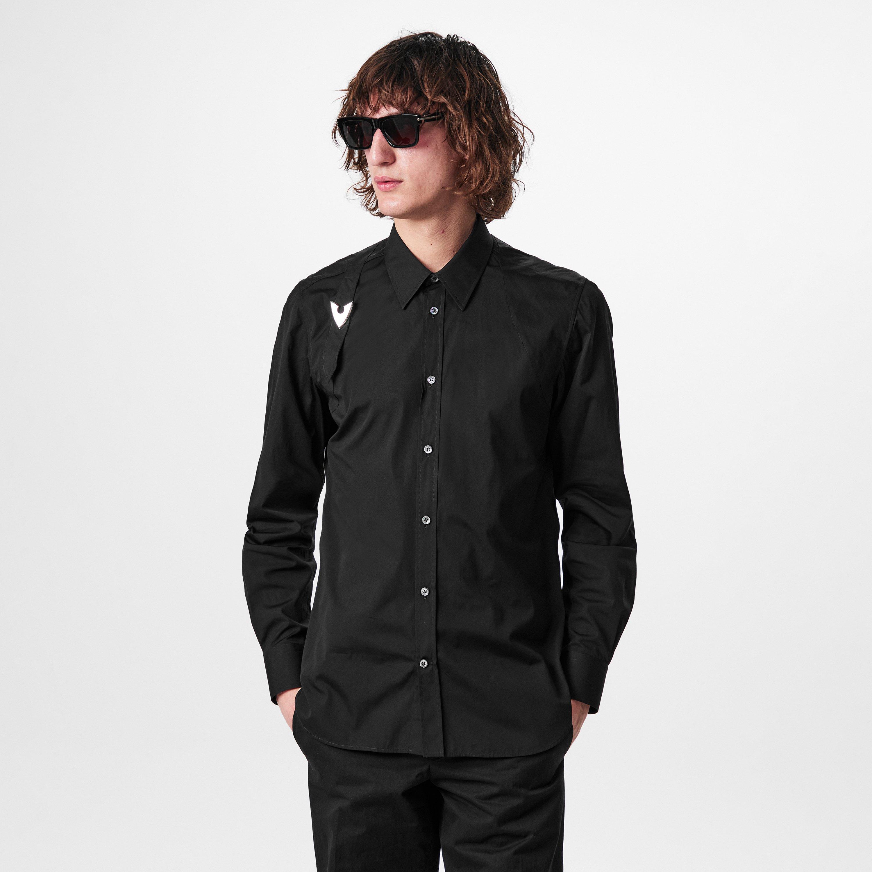 Black - Alexander McQueen - Harness Shirt - 3
