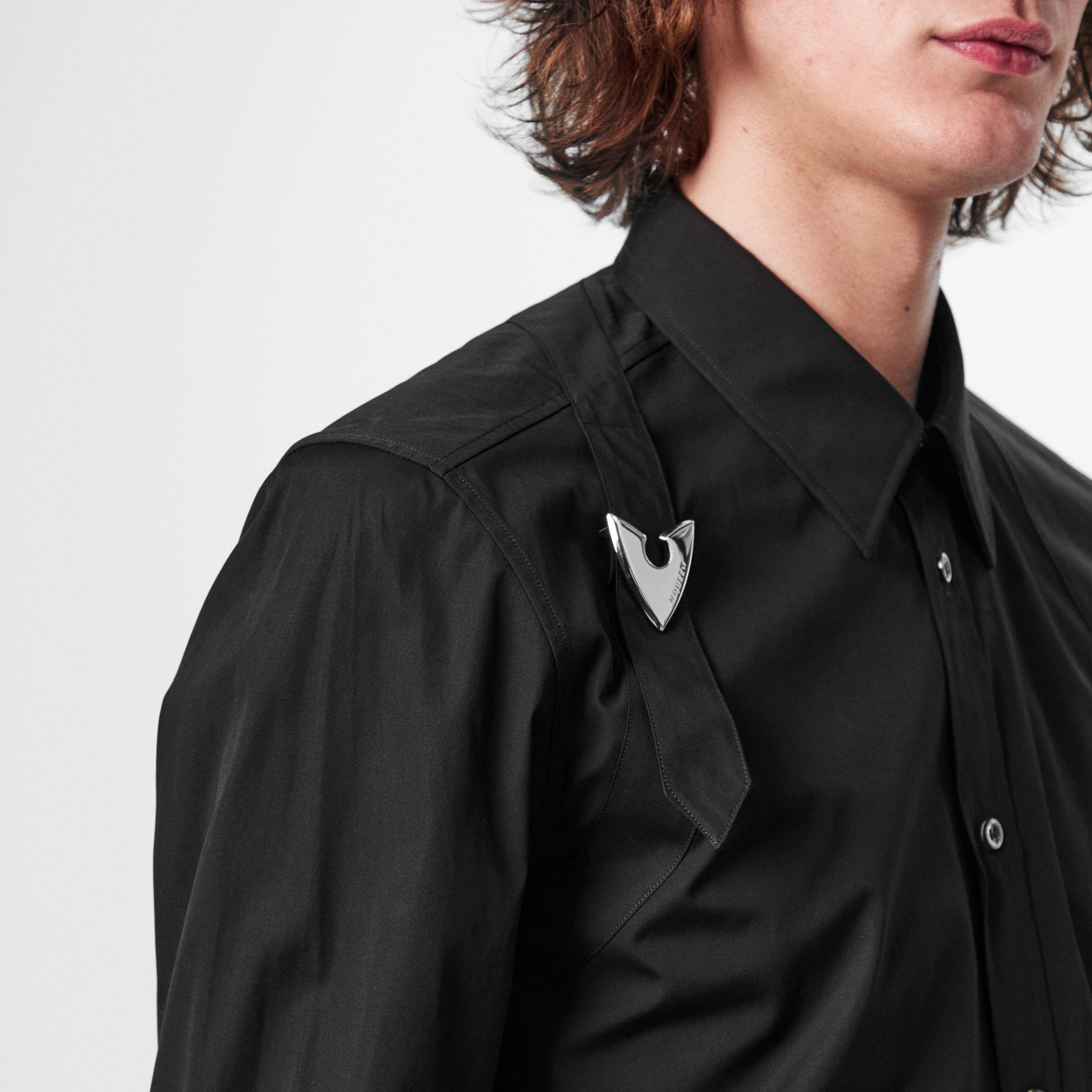 Black - Alexander McQueen - Harness Shirt - 5