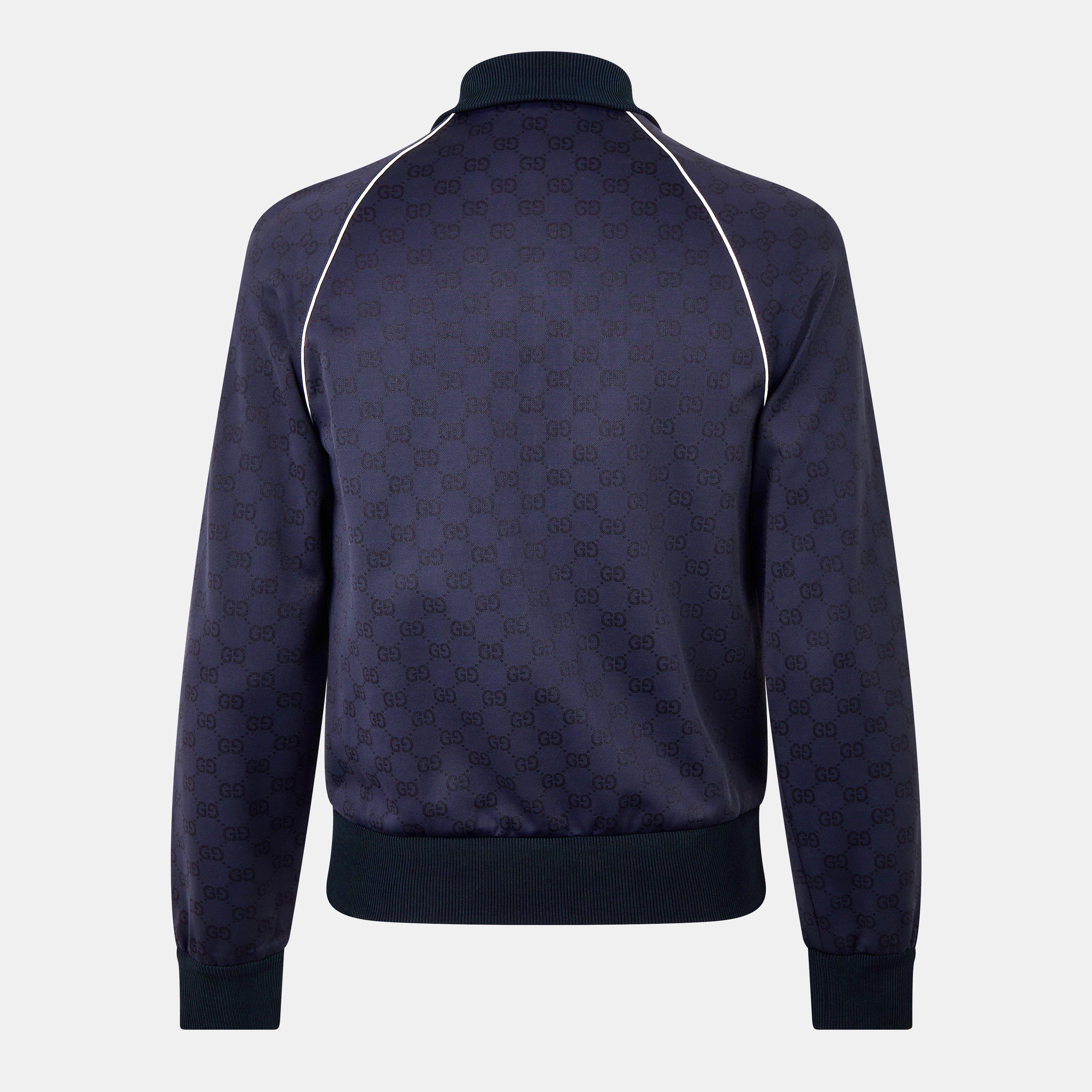 Blu Navy - Gucci - Full Zip Tracksuit Top - 2