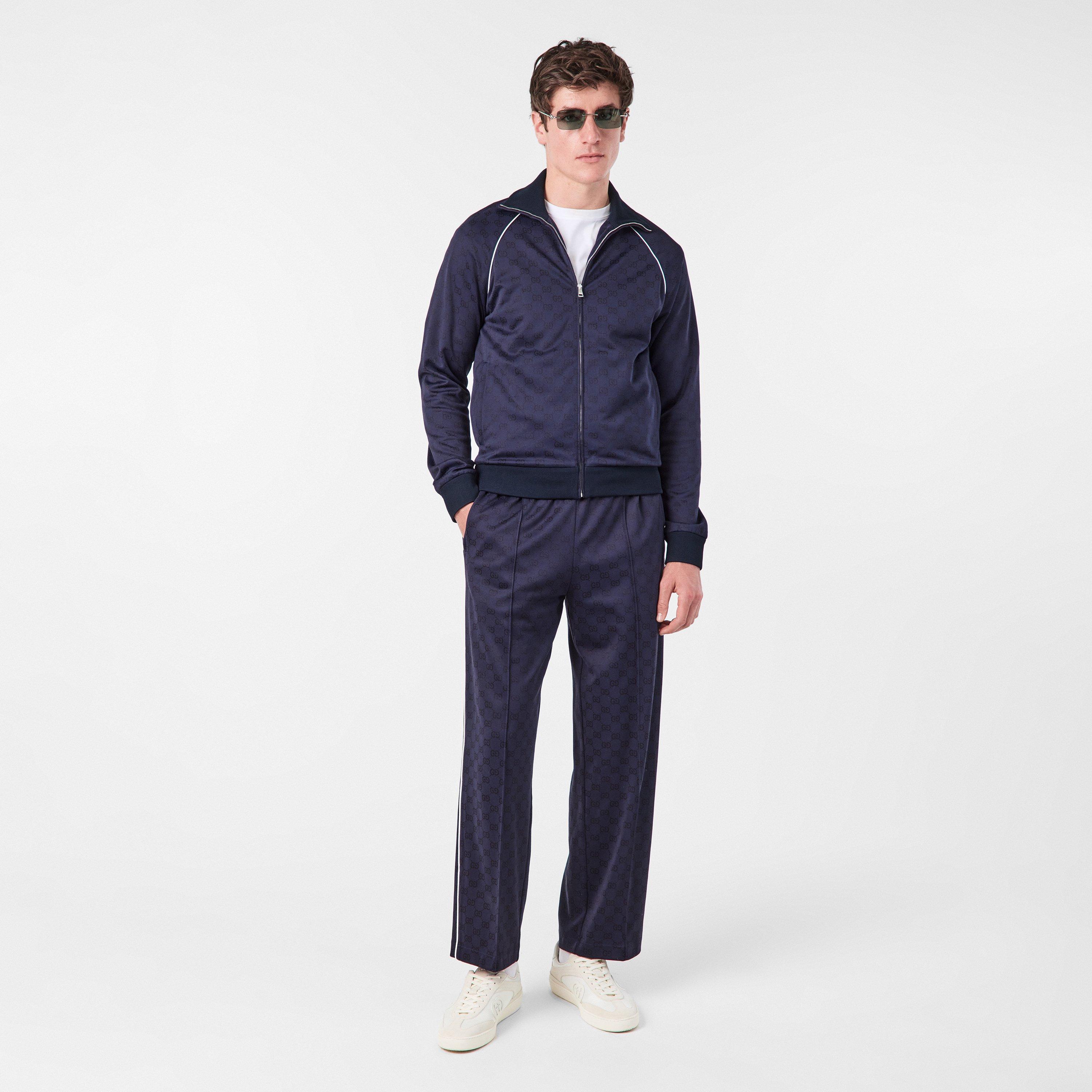 Blu Navy - Gucci - Full Zip Tracksuit Top - 6