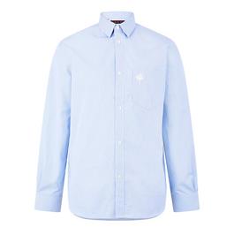 Gucci Embroidered Poplin Oxford Shirt