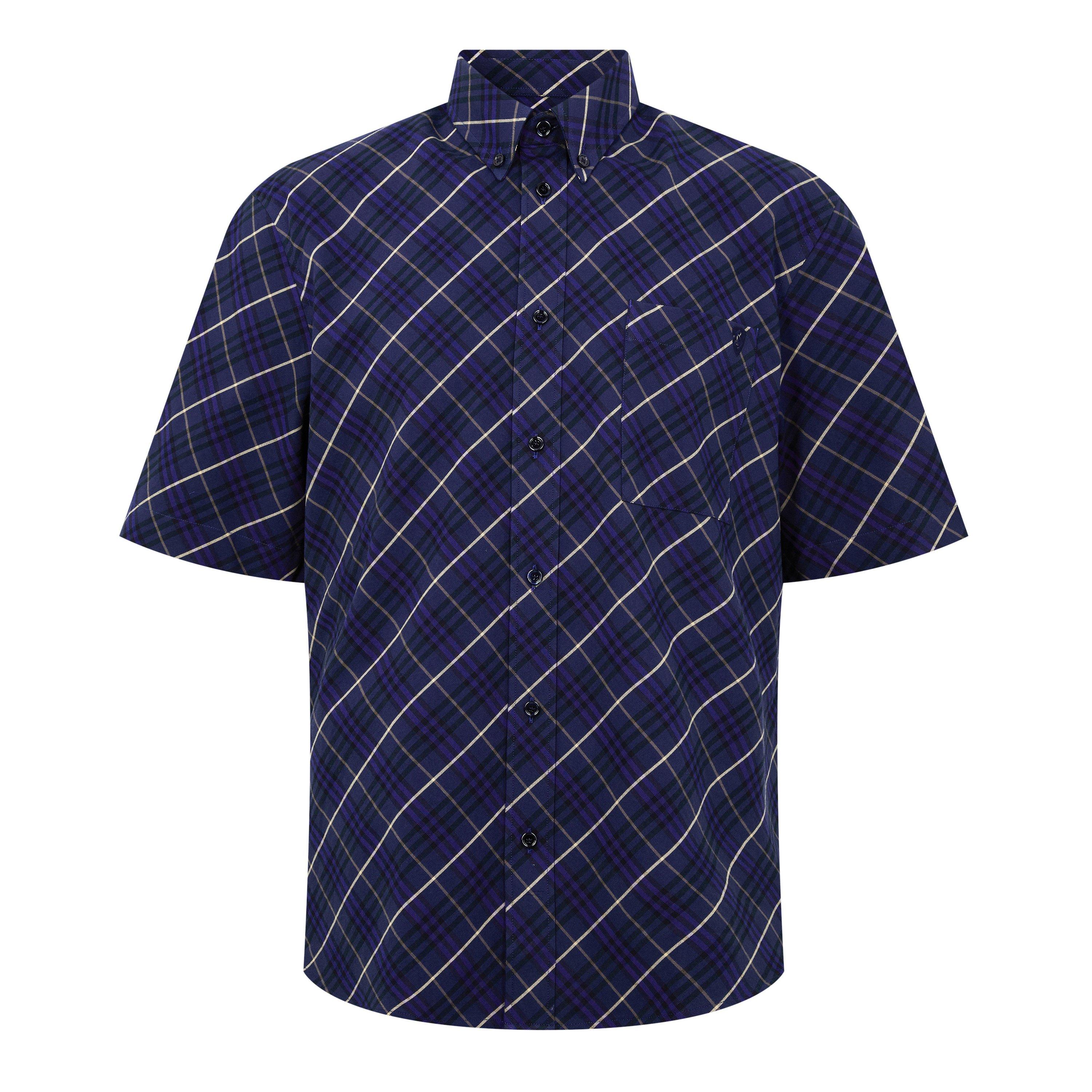 blue burberry dress shirt ZAPAKA Women Lilac Prom Dress with Corset Satin Spaghetti Straps Evening Party Dress with Slit, Navy / US24W main image 0