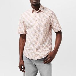 Burberry Check Short Sleeve Shirt