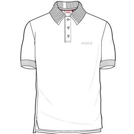 Hugo Logo Polo Shirt Juniors