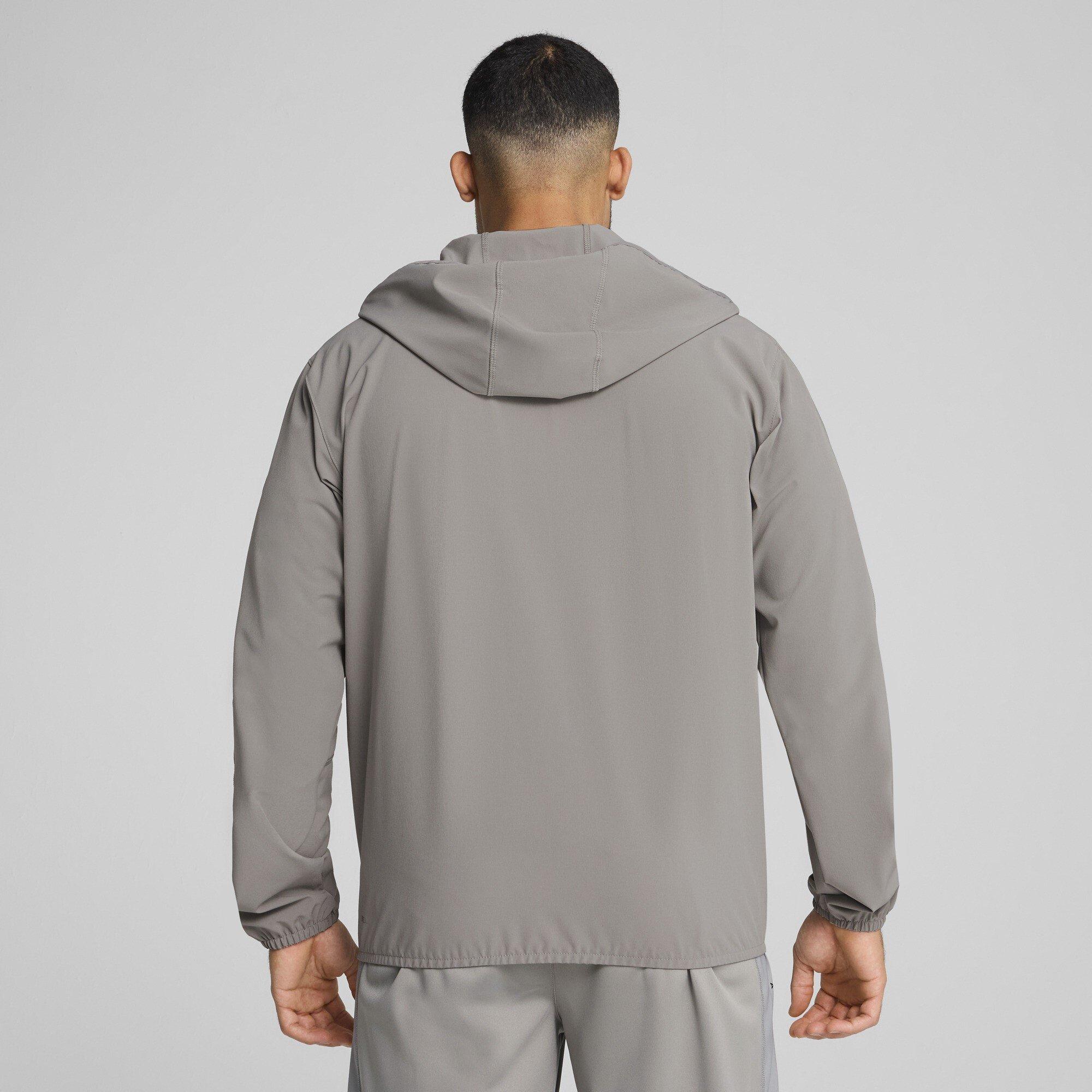 Light Grey - Puma - Men's Flex Woven Tracksuit Top - 5