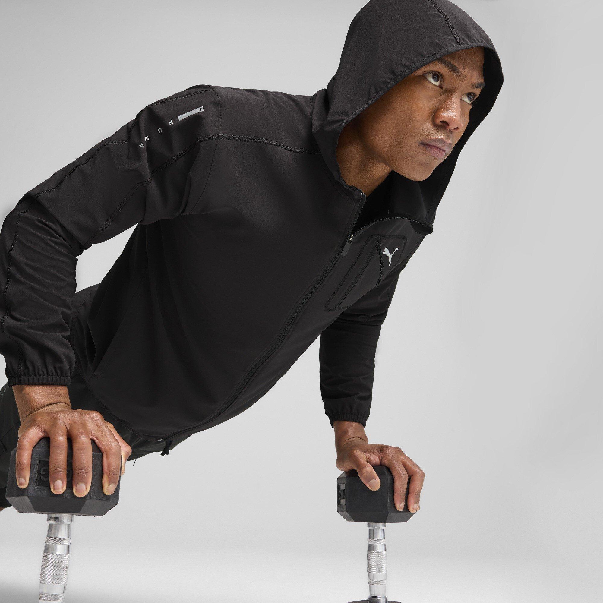 Puma Black - Puma - Flex Woven Tracksuit Top - 5