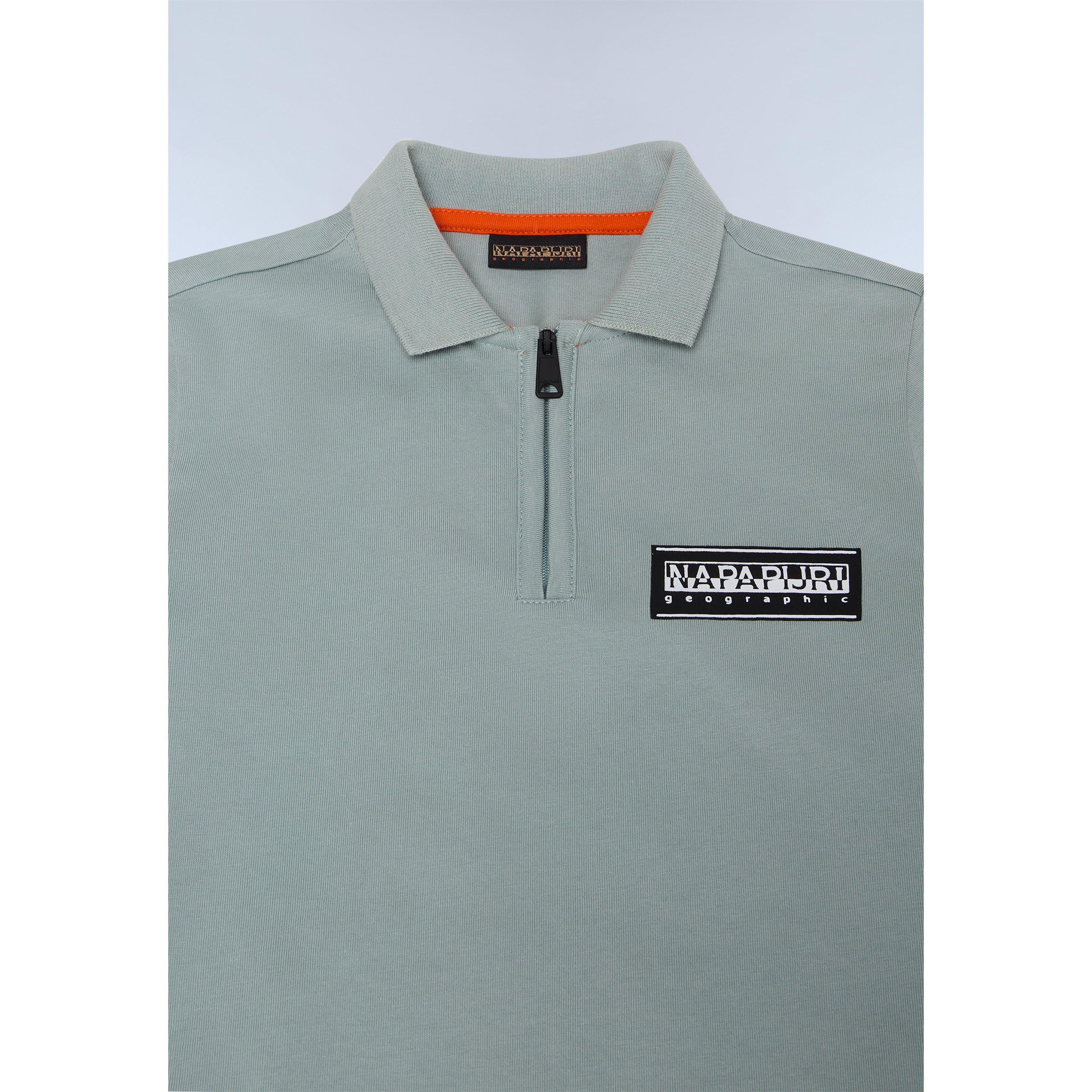 Green Mil G1X - Napapijri - Kids' Short Sleeve Polo Shirt - 3
