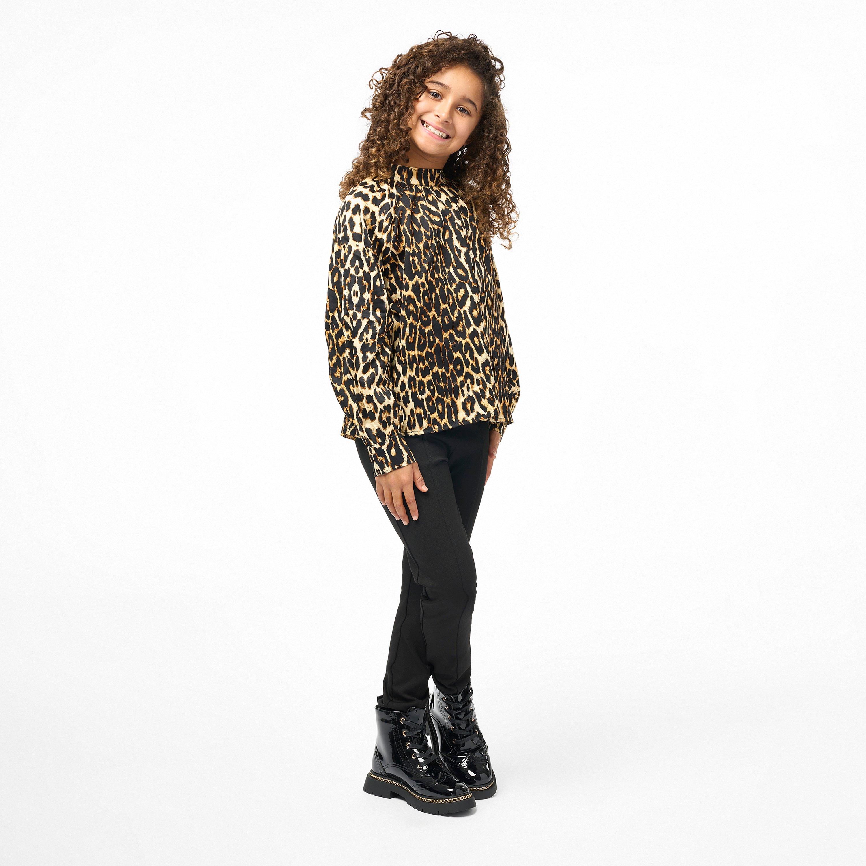 Leopard - Biba - Junior Girls Biba Balloon Sleeve Blouse - 4