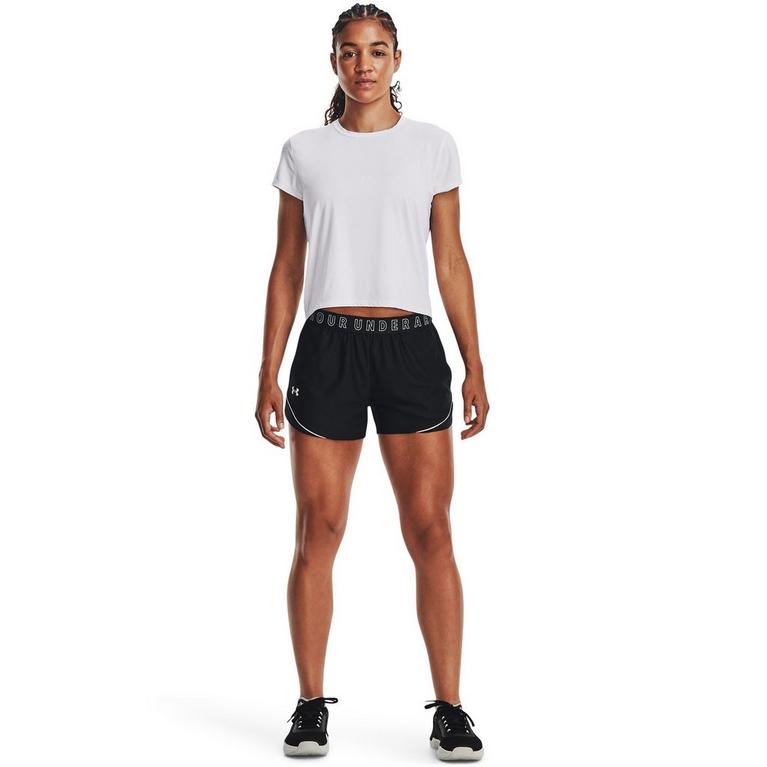 Negro - Under Armour - UA Play Up Sports Shorts Womens - 4