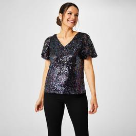 Biba Sequin Top