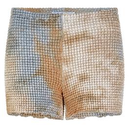Off White Women's Tie Dye Shorts, All Over Design