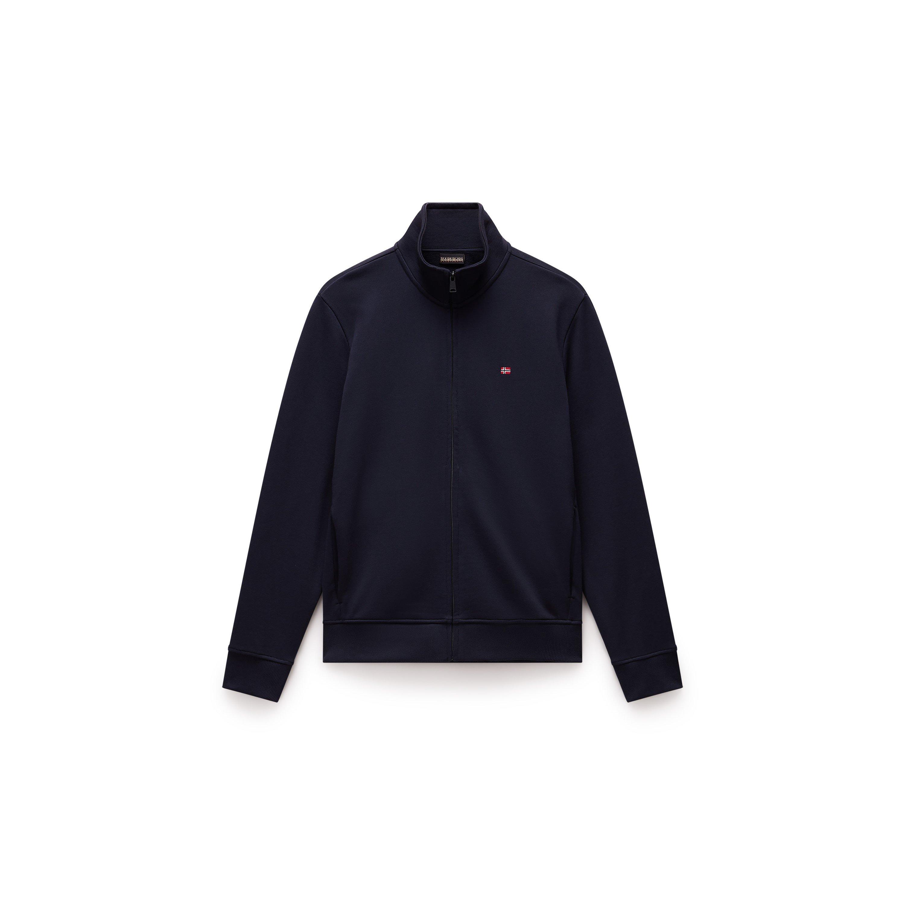 Napapijri Men's BALIS Full Zip Fleece - Blu Marine - M