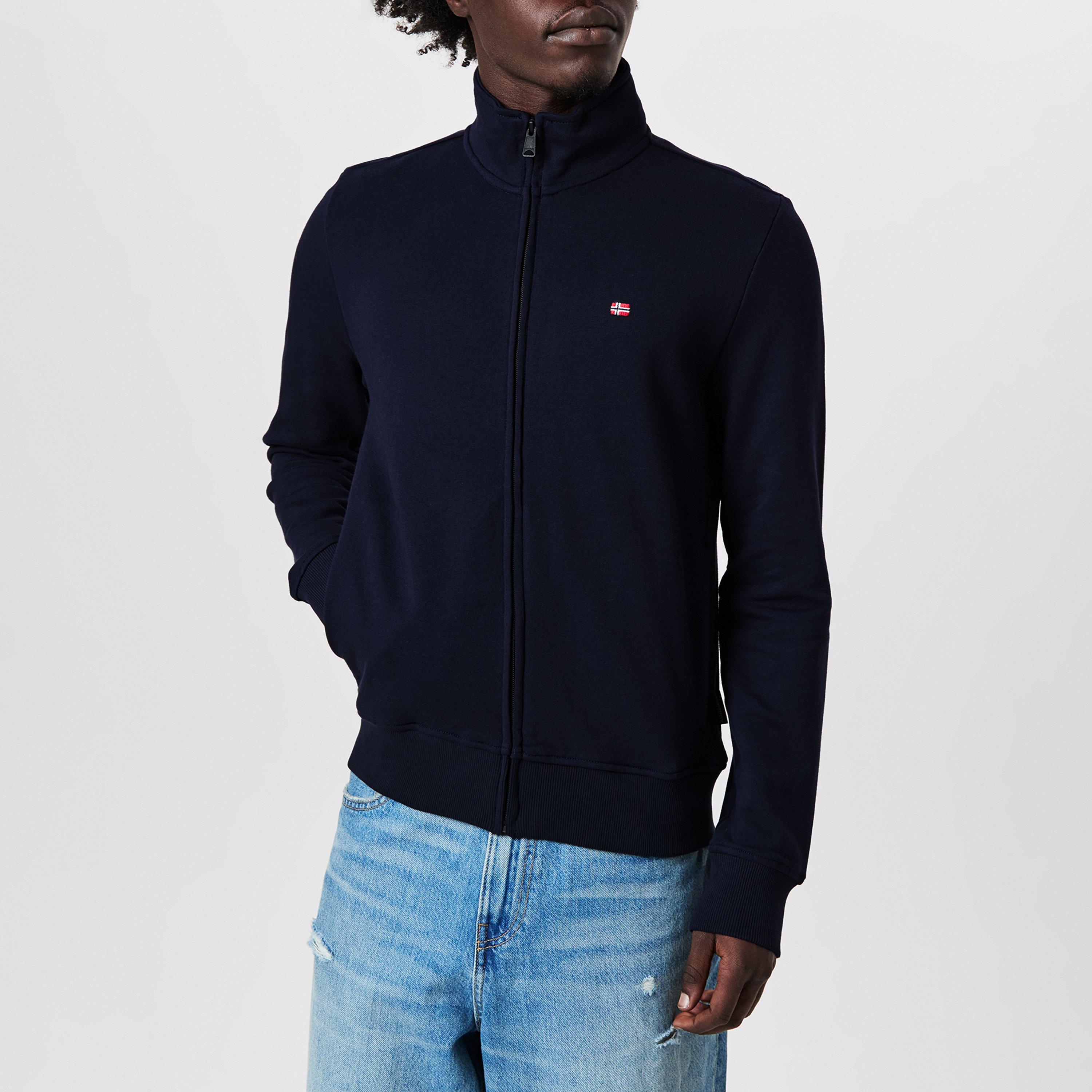 Blu Marine - Napapijri - Men's BALIS Full Zip Fleece - 3