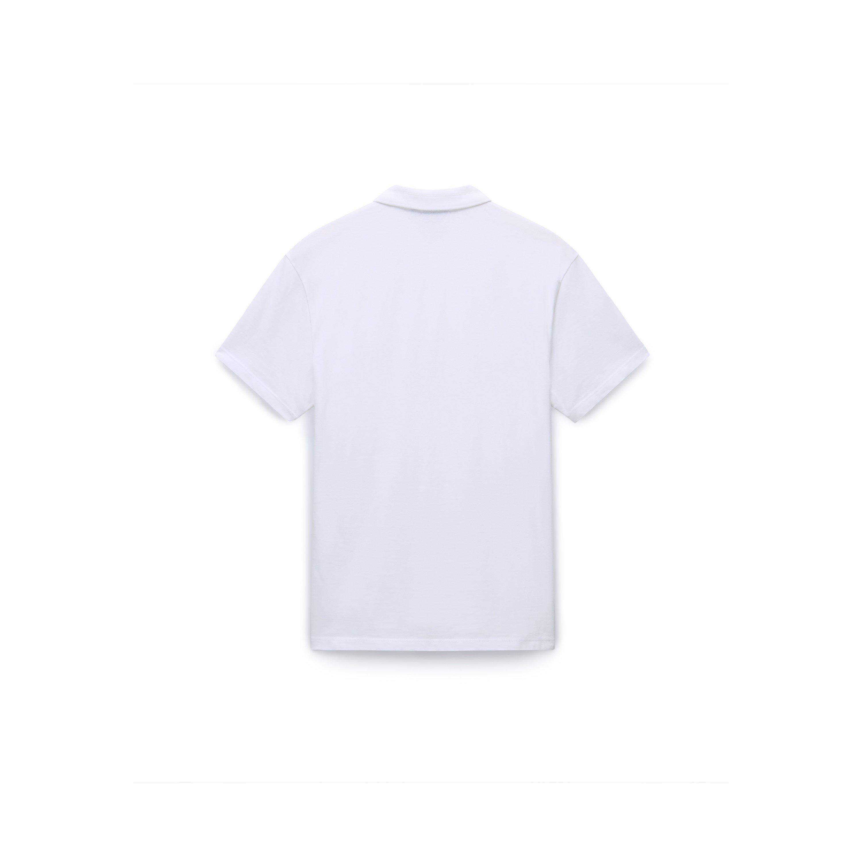Brightwhite 002 - Napapijri - Ealis Pique Polo Shirt Mens - 2
