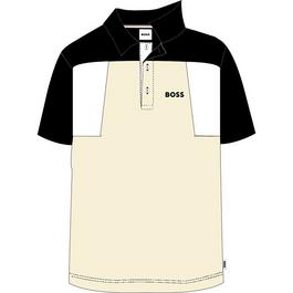 Boss Kids Colour Block Polo Shirt, Colour Block Design