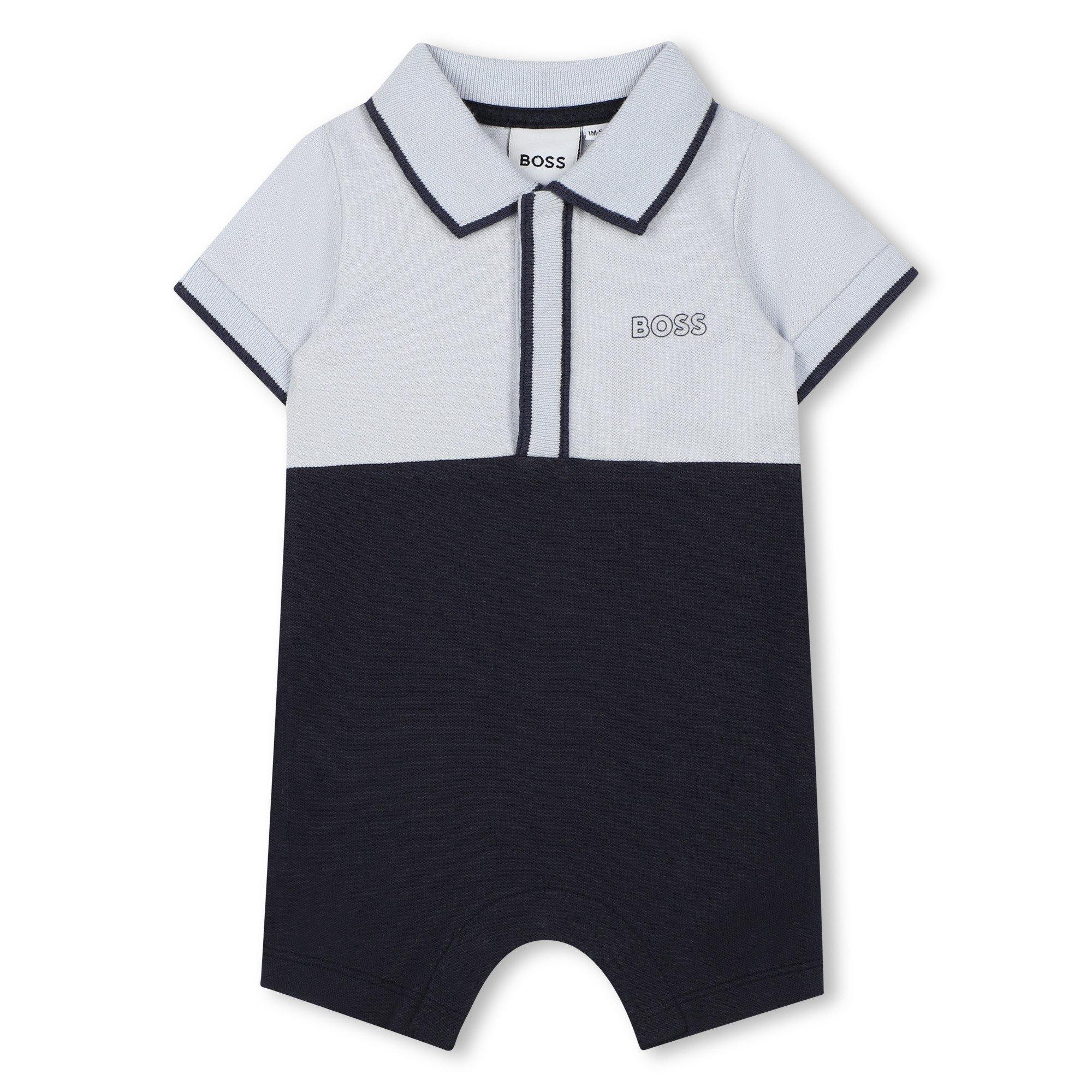 Boss Kids All-in-one Polo Shirt Onesie