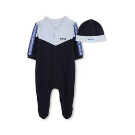 Boss Onesie and Hat Set Babies