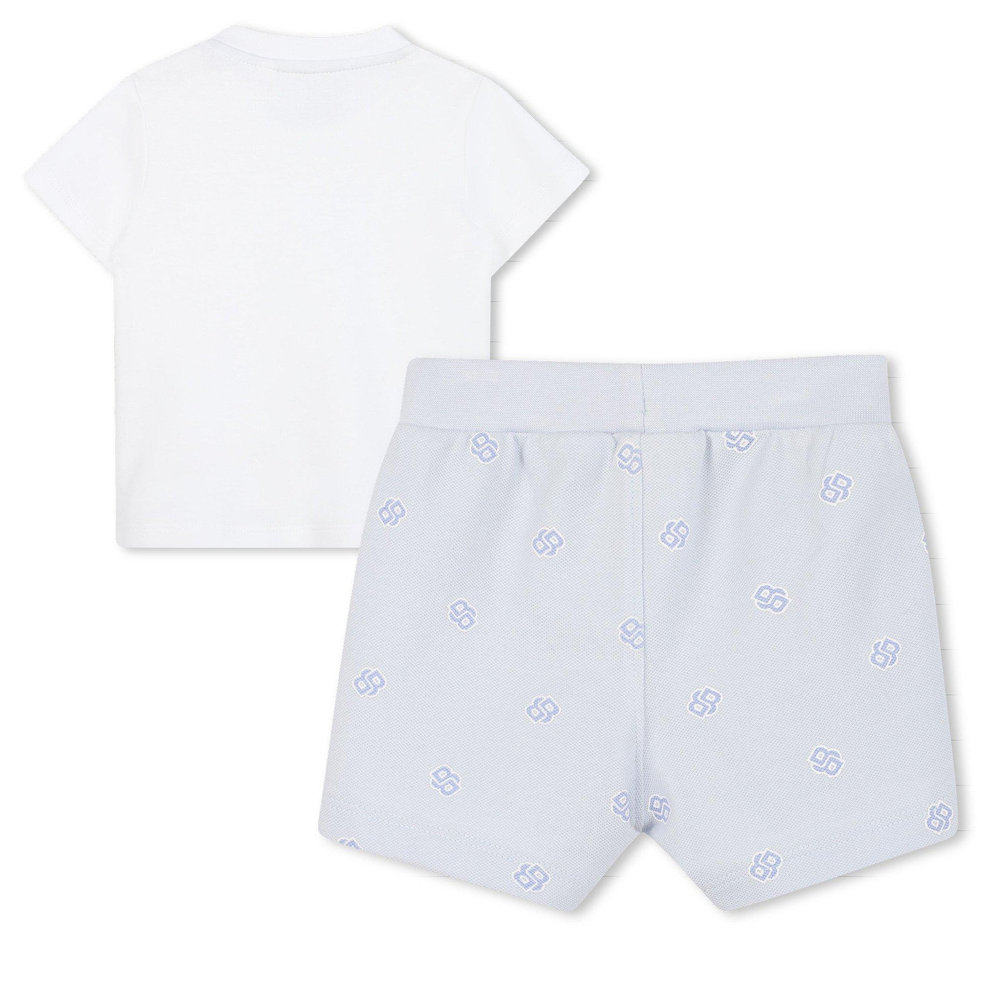 Weiß 10P - Boss - Kids T-Shirt and Shorts Set - 2