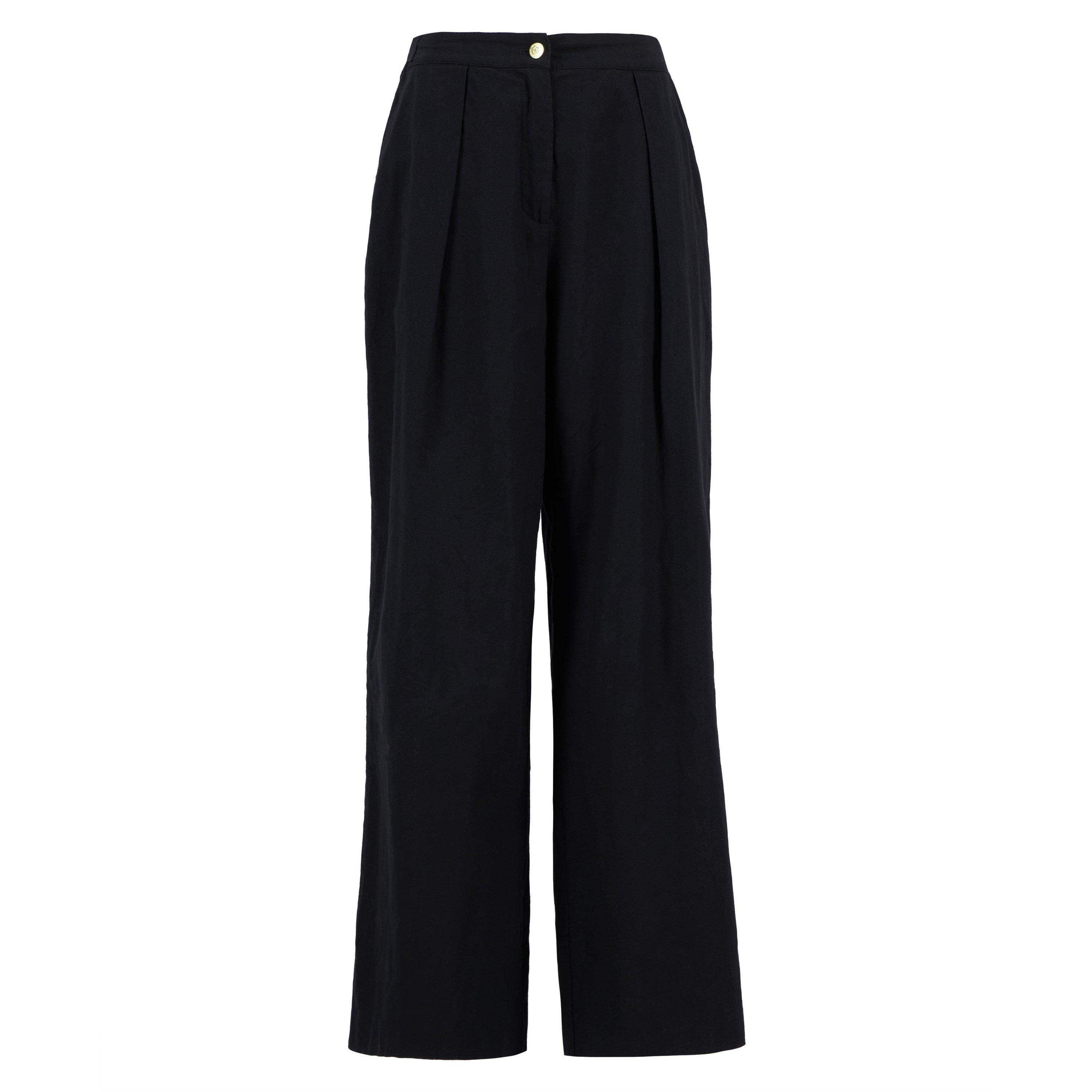 Black - Barbour International - Riley Wide-Leg Trousers - 7