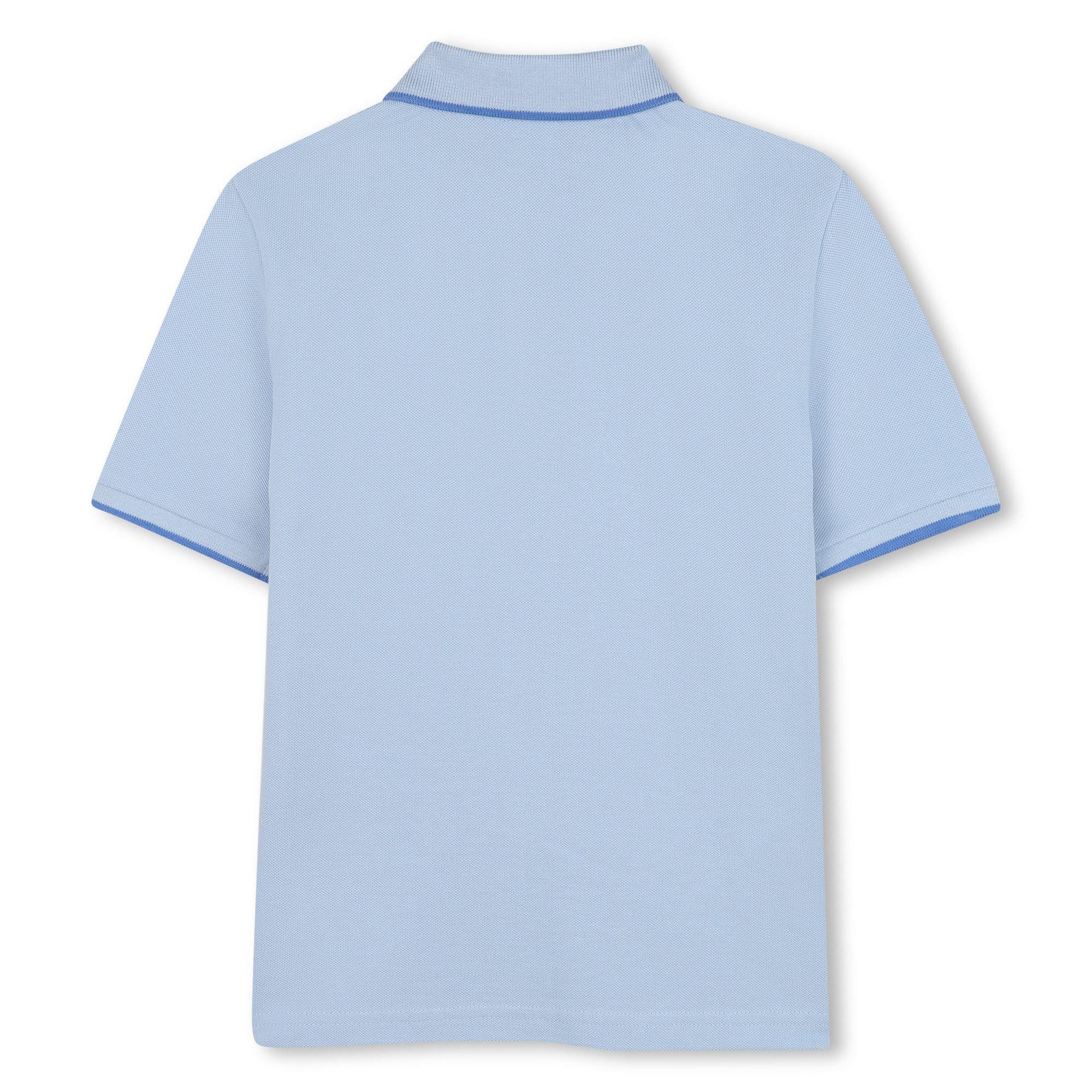Prsn Blå 887 - Boss - Kids' Short Sleeve Polo Shirt - 2