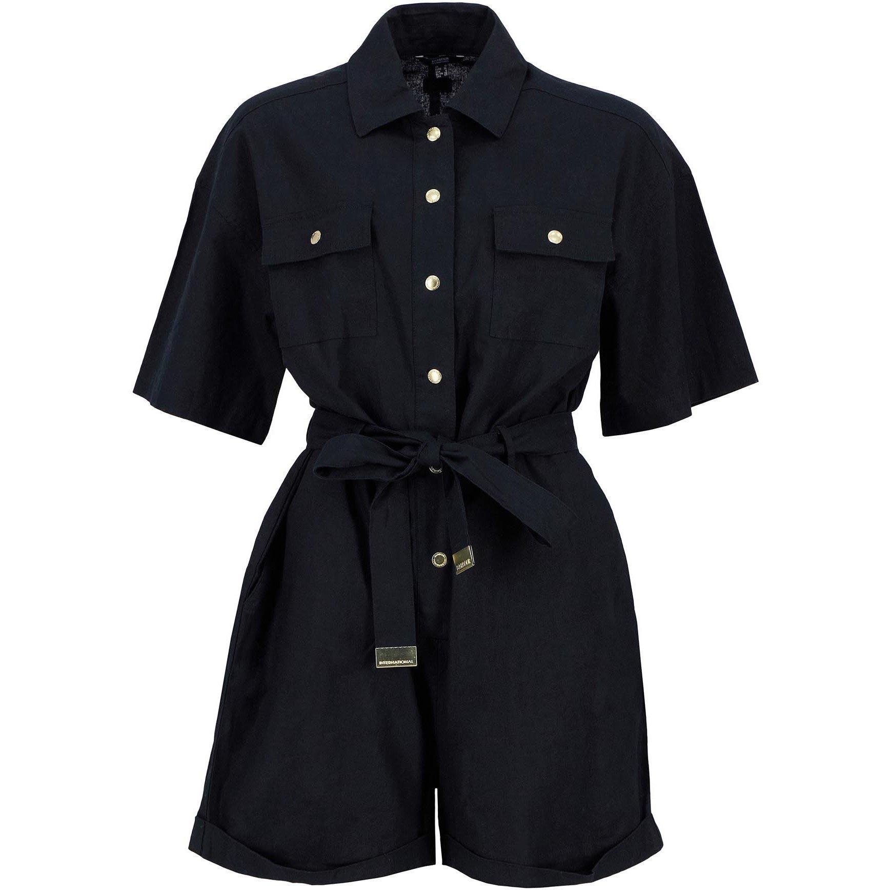 Barbour International Women's Priya Playsuit - Black - 12 (M)
