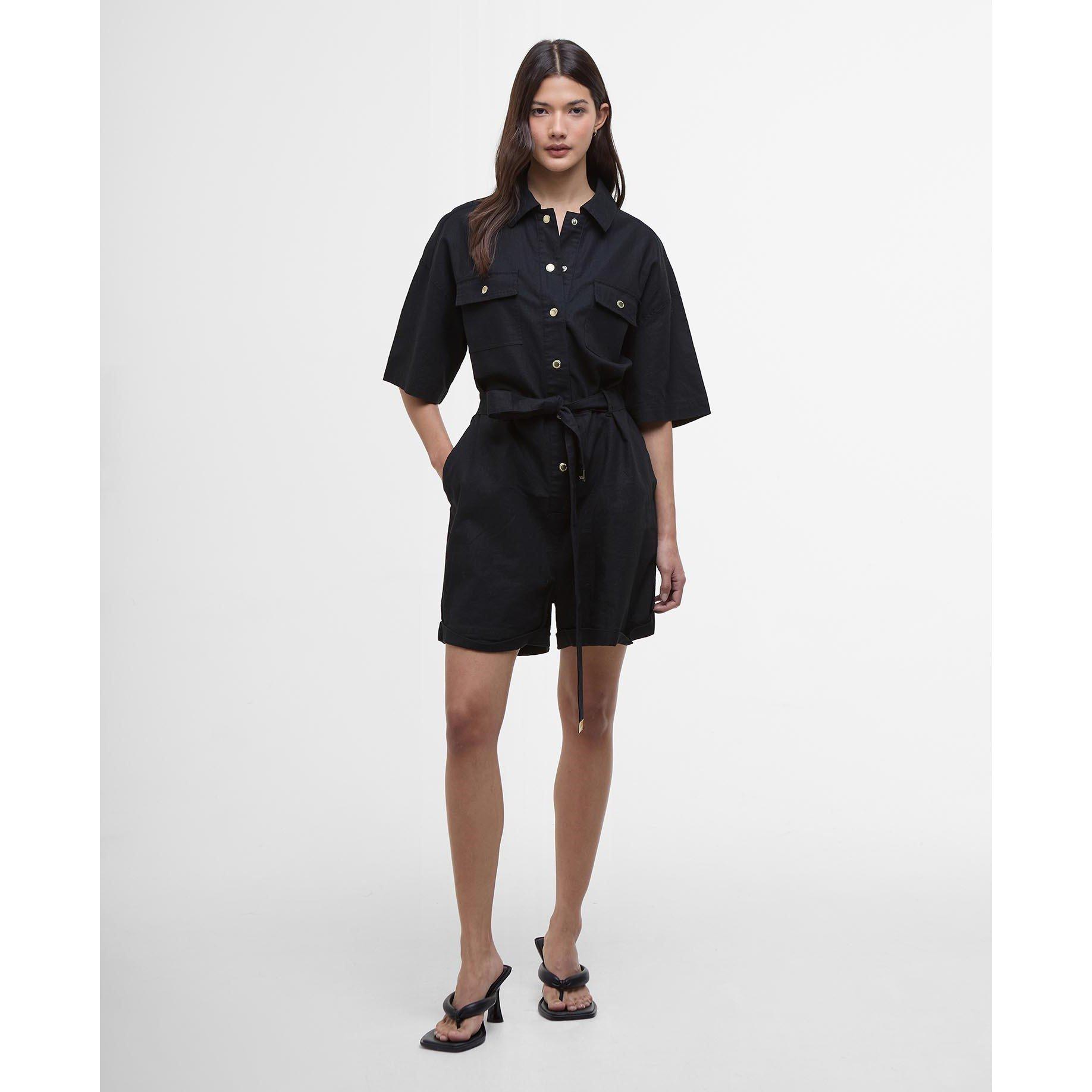 Black - Barbour International - Priya Playsuit - 2