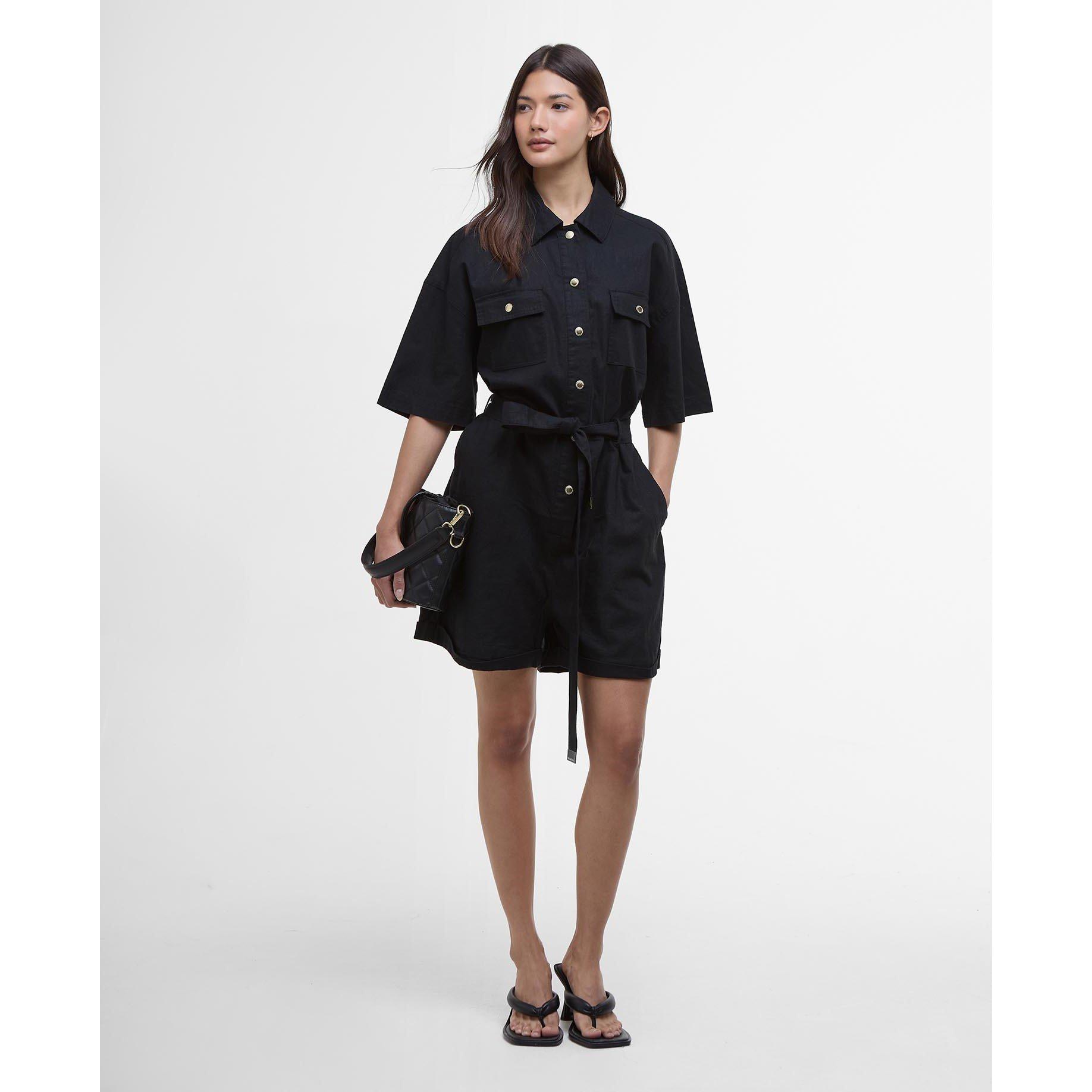 Black - Barbour International - Priya Playsuit - 7