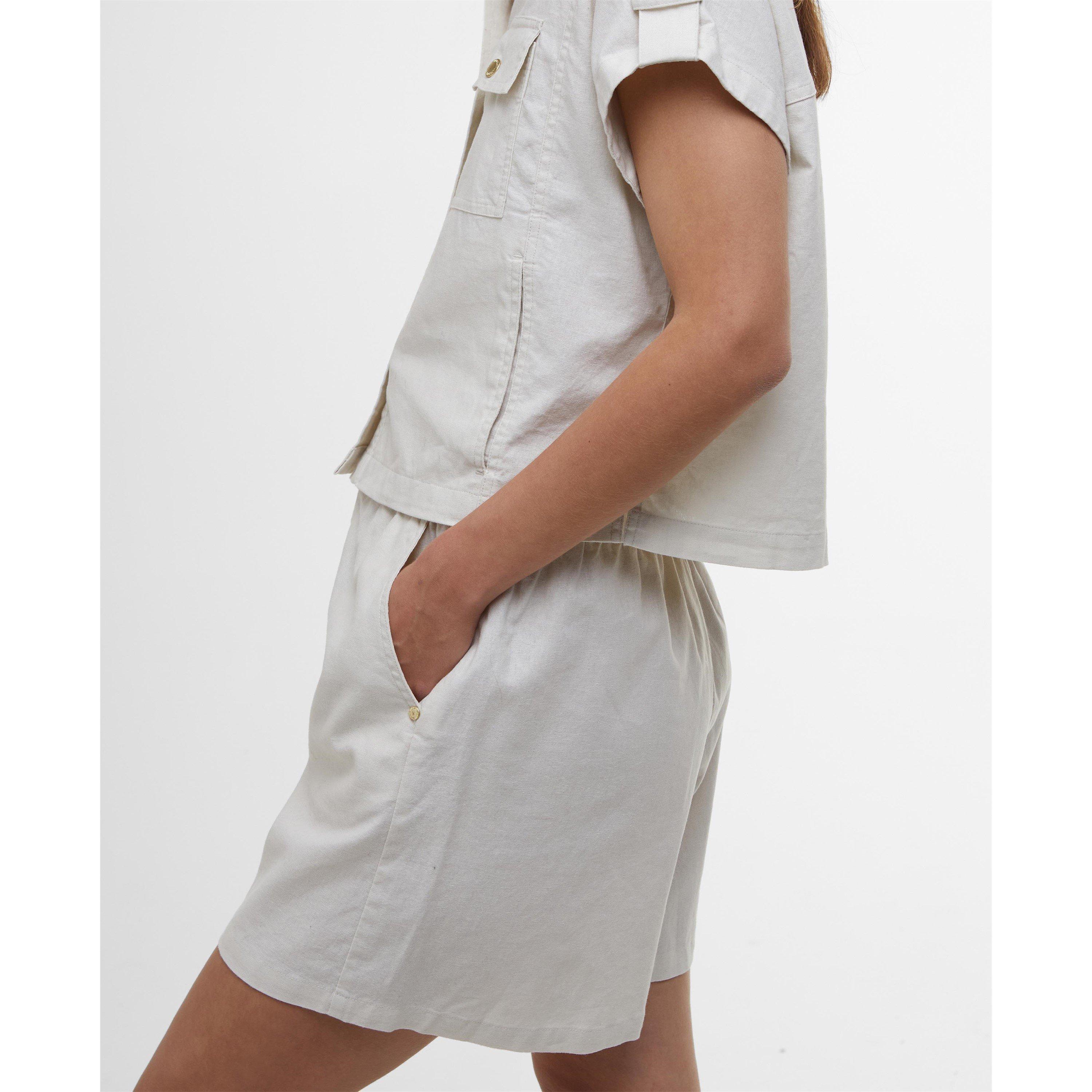 Light Stone - Barbour International - Pryia Shorts - 4