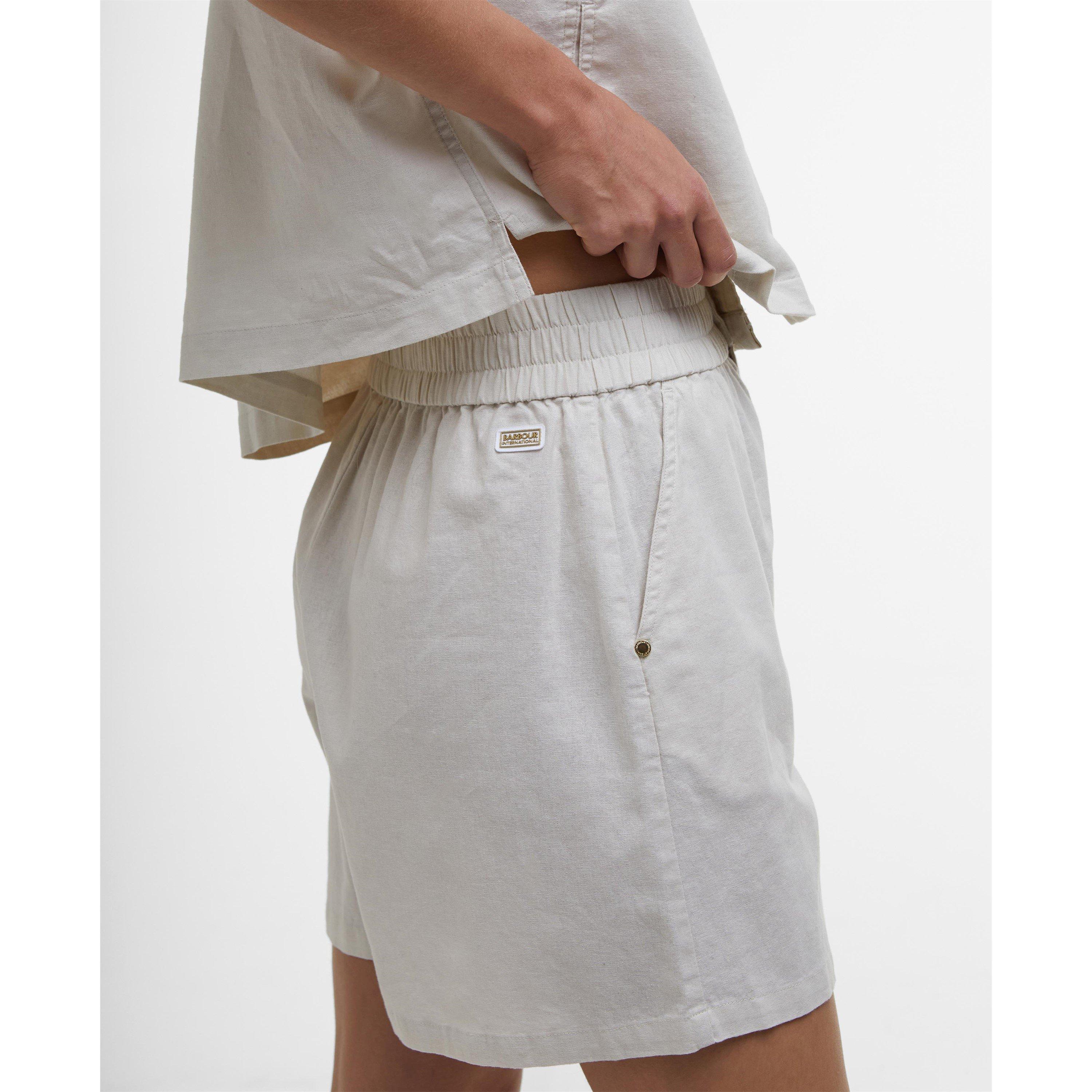 Light Stone - Barbour International - Pryia Shorts - 5