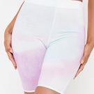 Multiple - open back velvet dress - ISAWITFIRST Tie Dye Cycling Shorts - 4