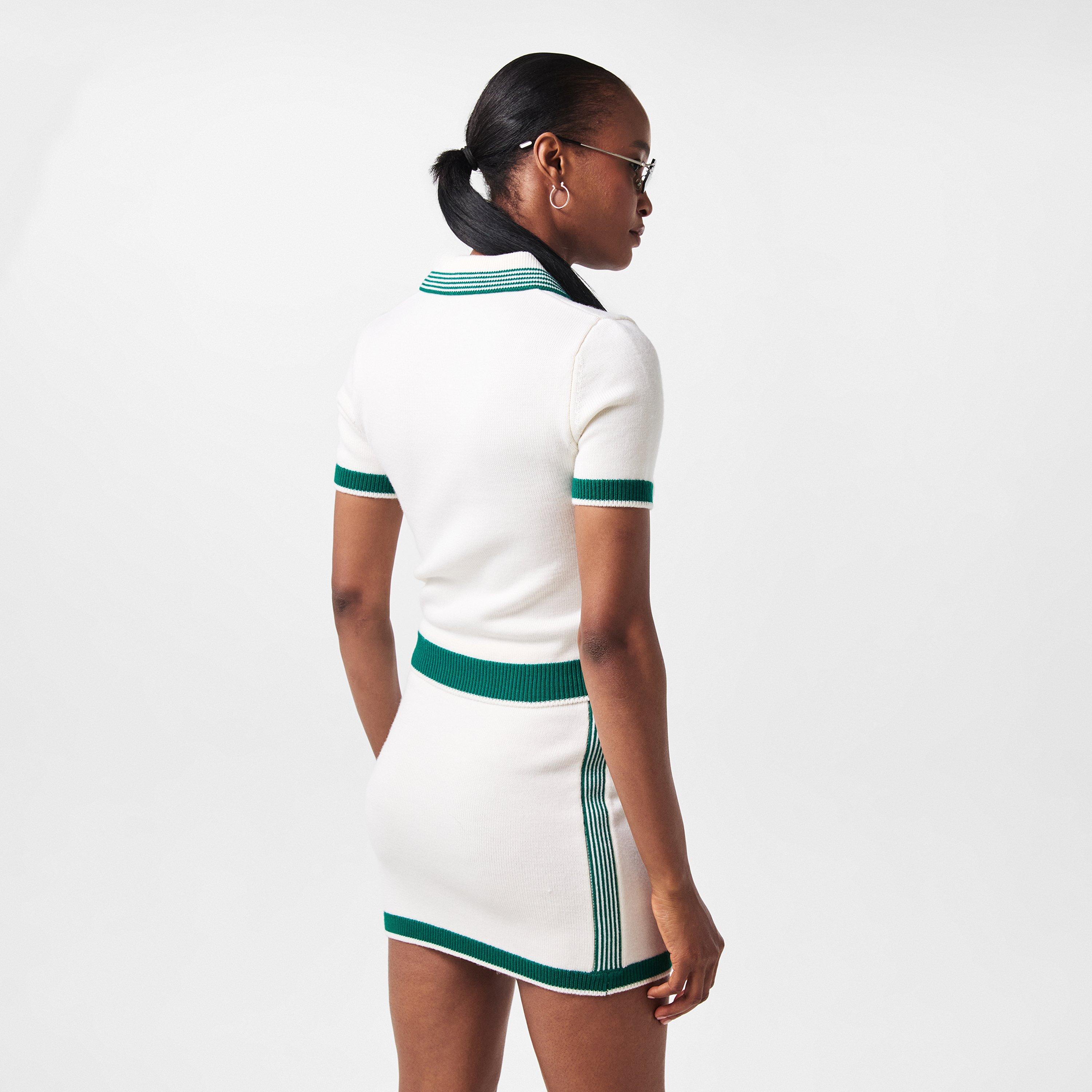 White - Casablanca - Tennis Polo Shirt - 4