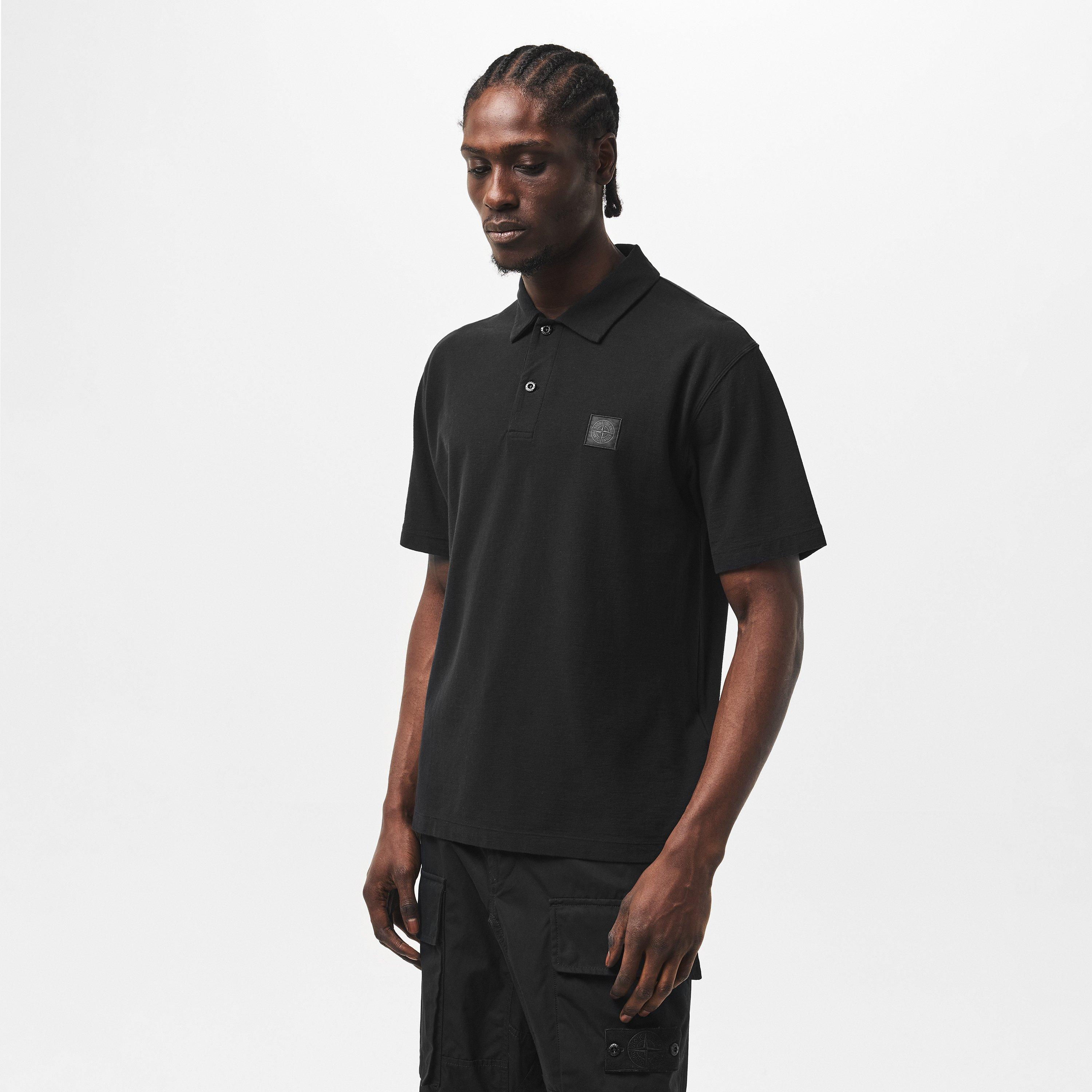 Stone Island | Ghost Short Sleeve Polo Shirt | Short Sleeve Polos