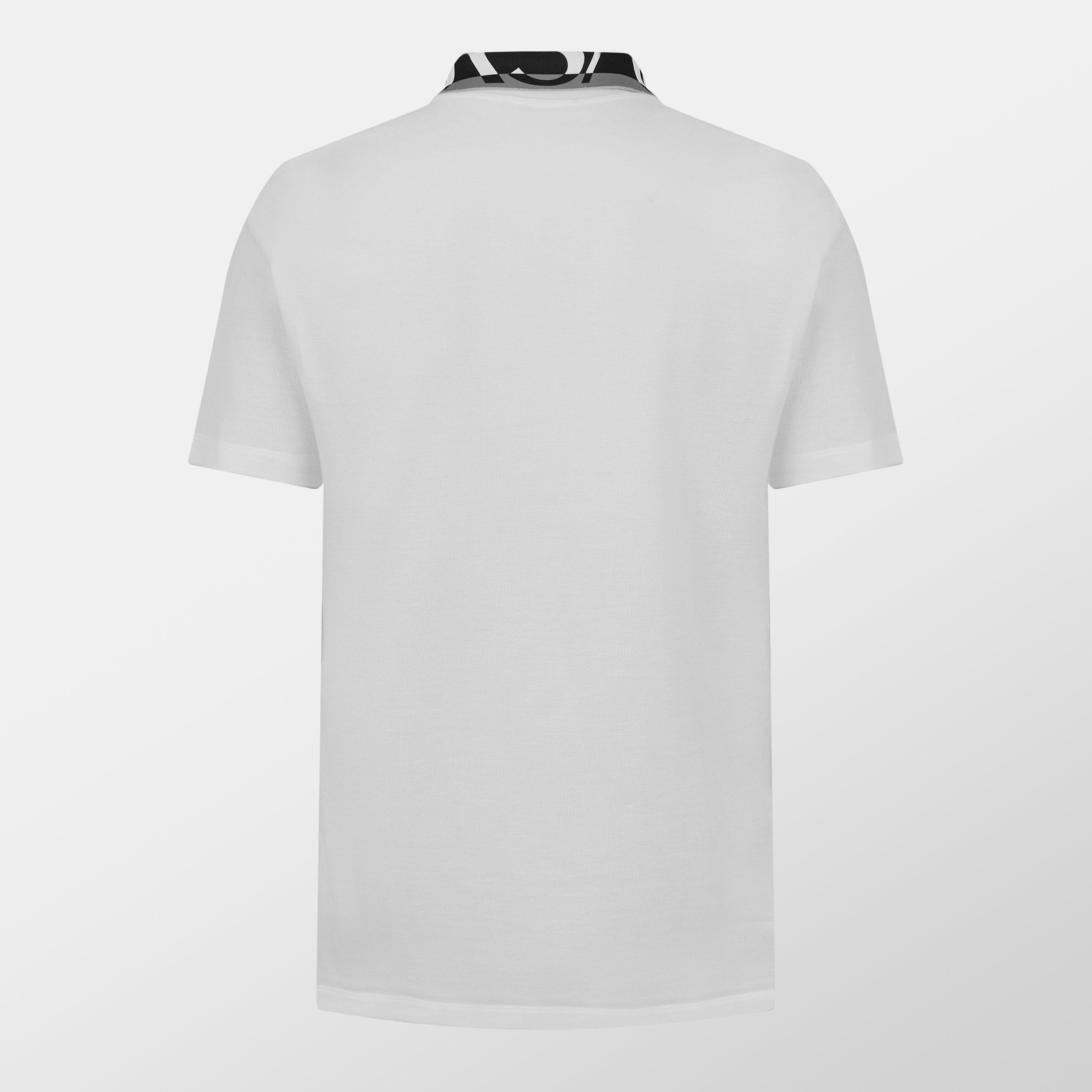 White - Versace - Short Sleeve Polo Shirt - 2