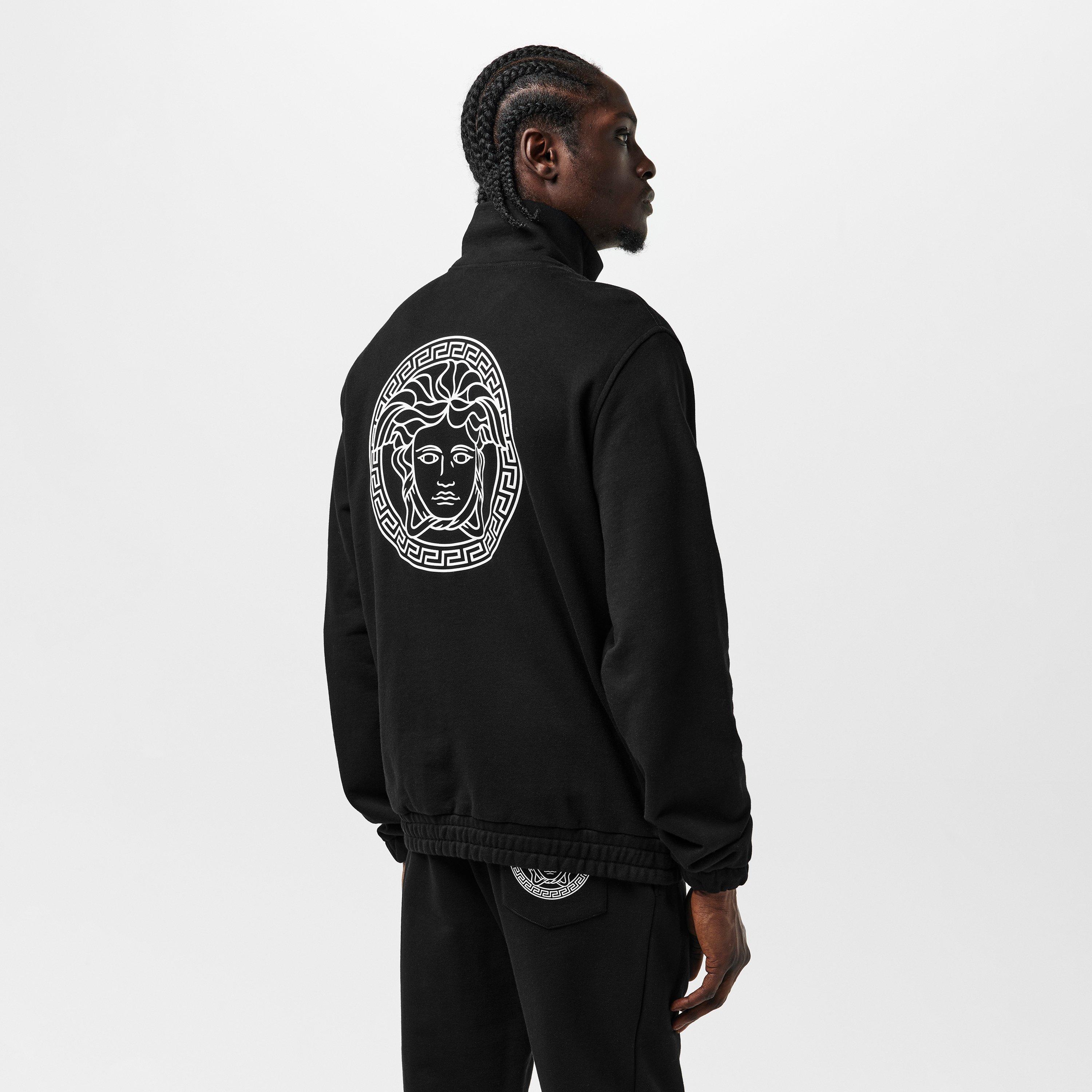 Black-White - Versace - Medusa Print Jacket - 4