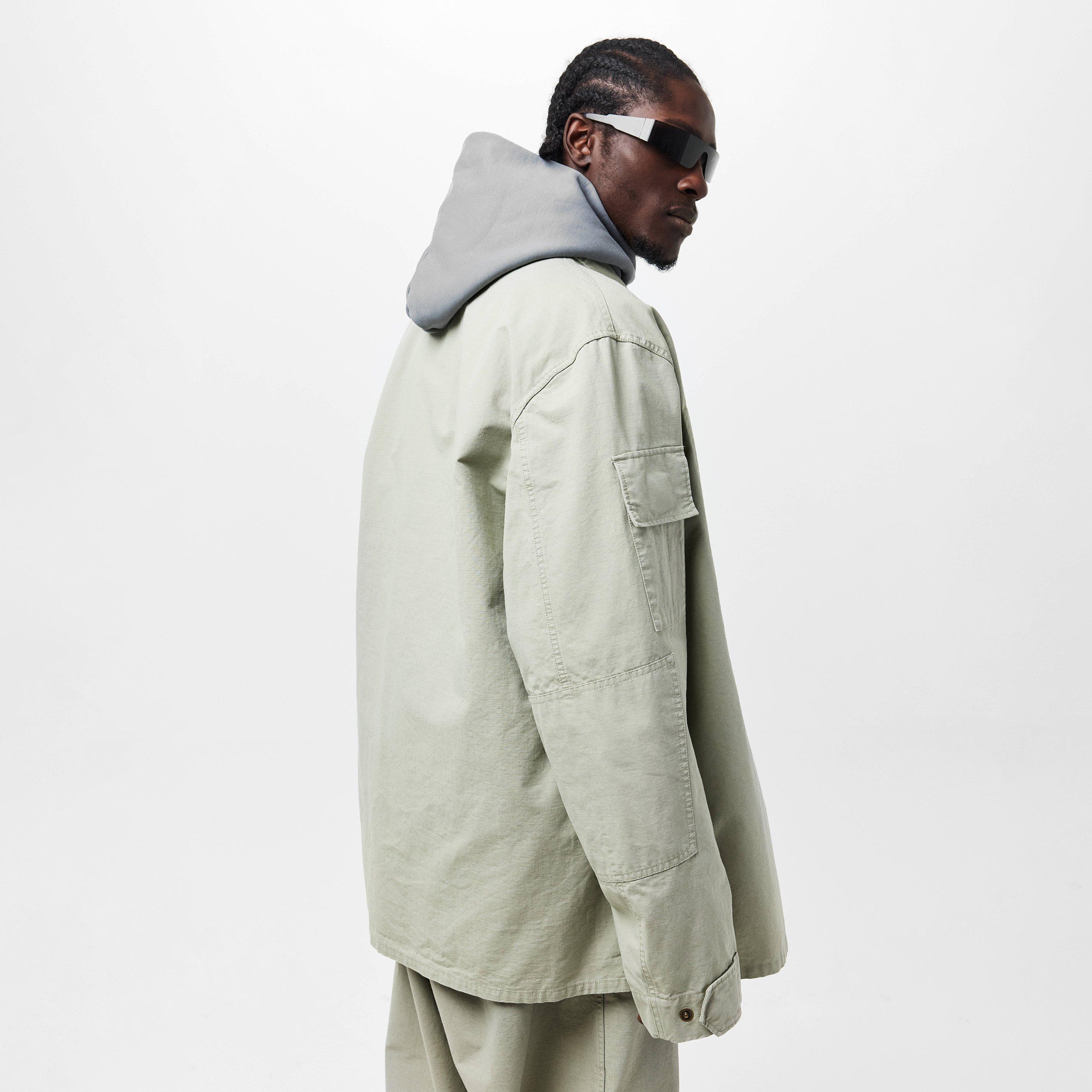 Military Beige - Balenciaga - Military Long Sleeve Shirt - 4