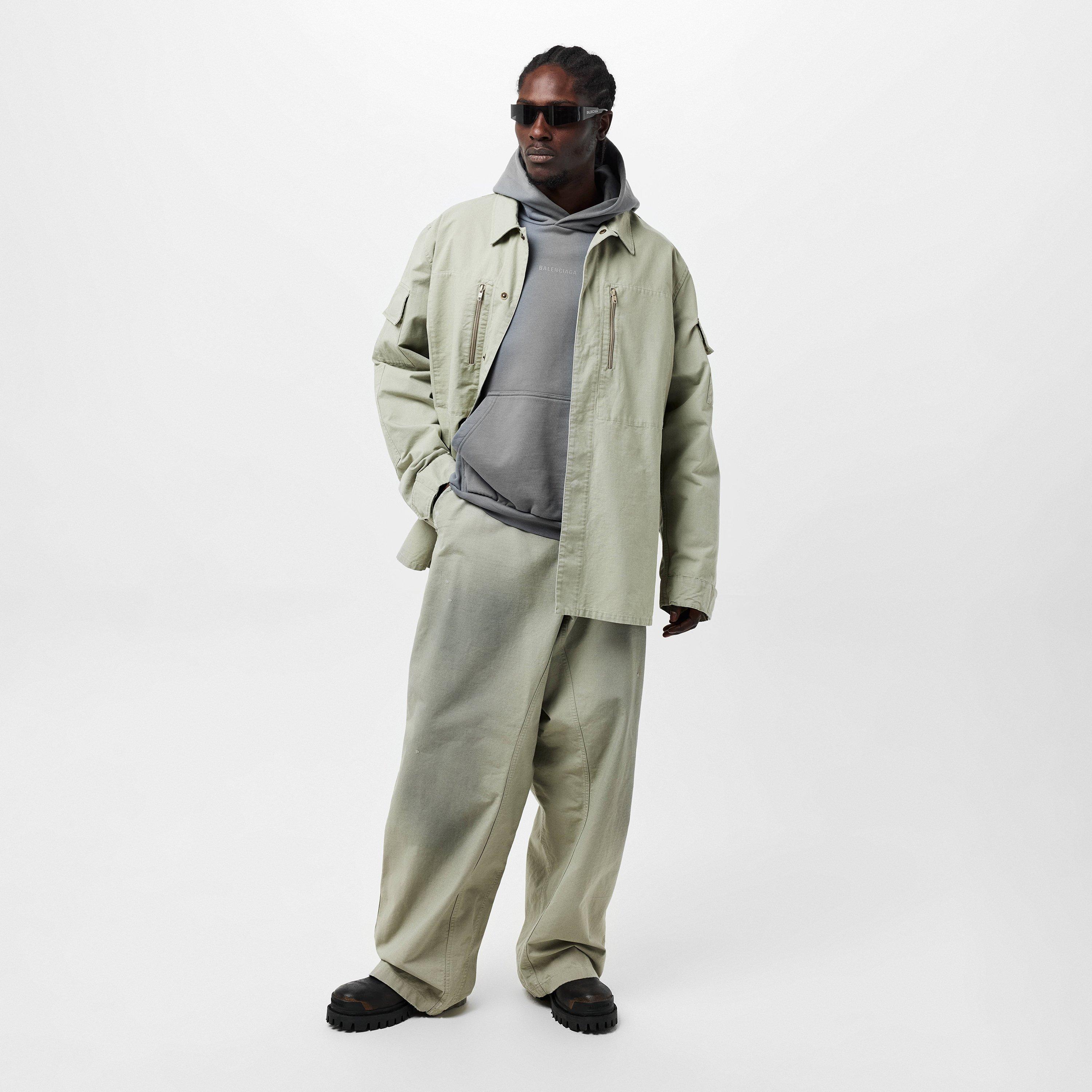 Military Beige - Balenciaga - Military Long Sleeve Shirt - 6