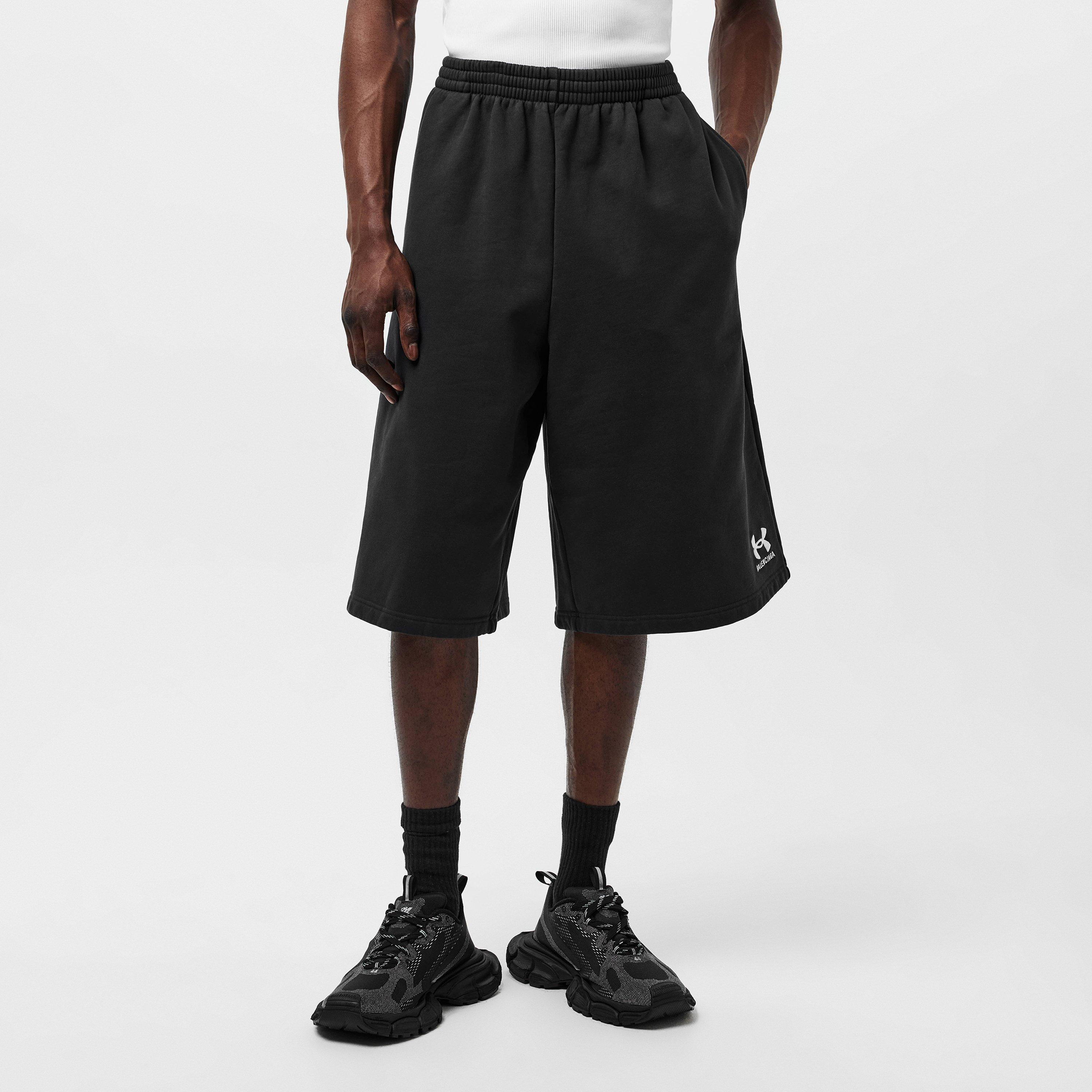 Washed Black - Balenciaga - X Under Armour Large Shorts - 3
