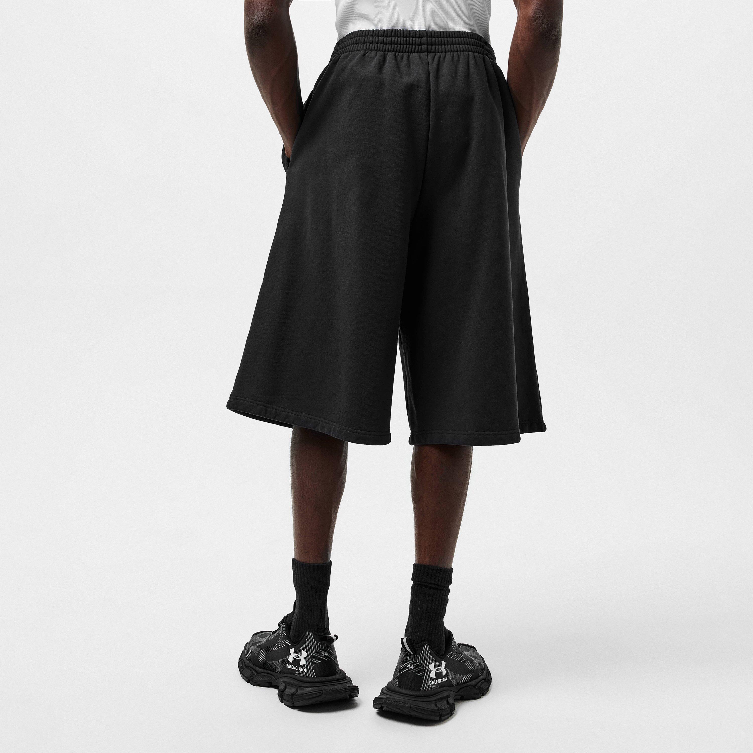 Washed Black - Balenciaga - X Under Armour Large Shorts - 4