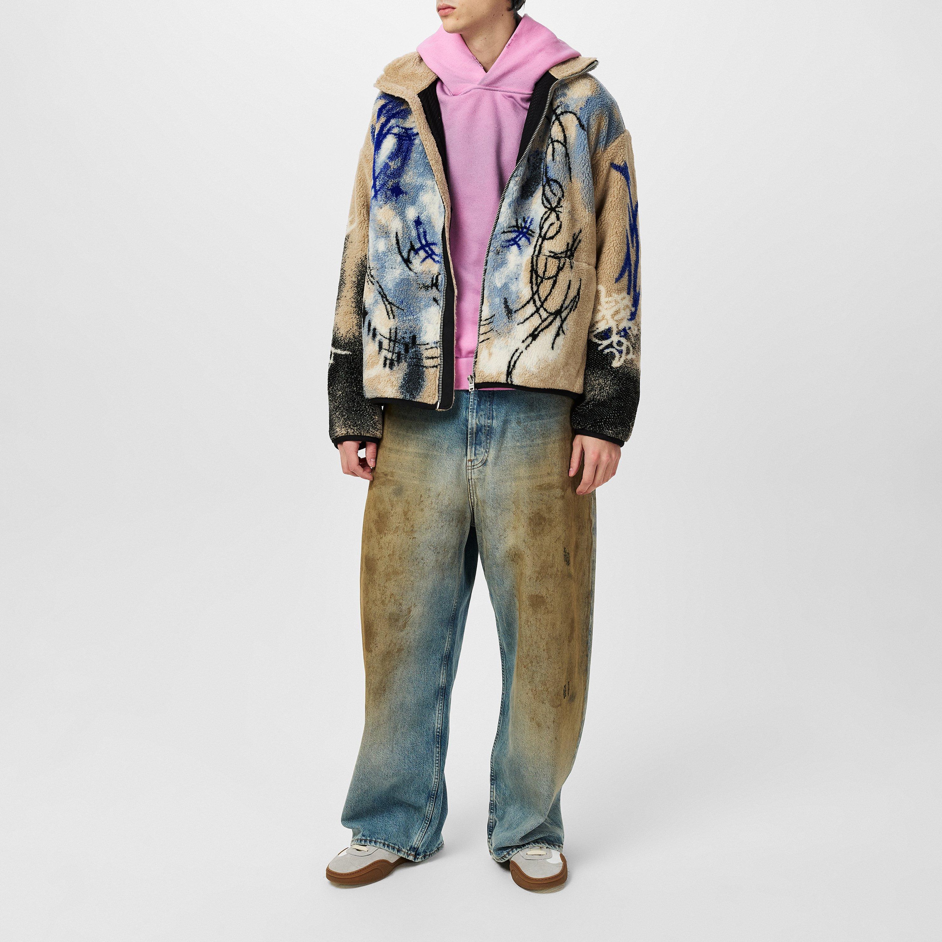 Multi - Acne Studios - Teddy Jacquard Jacket - 5